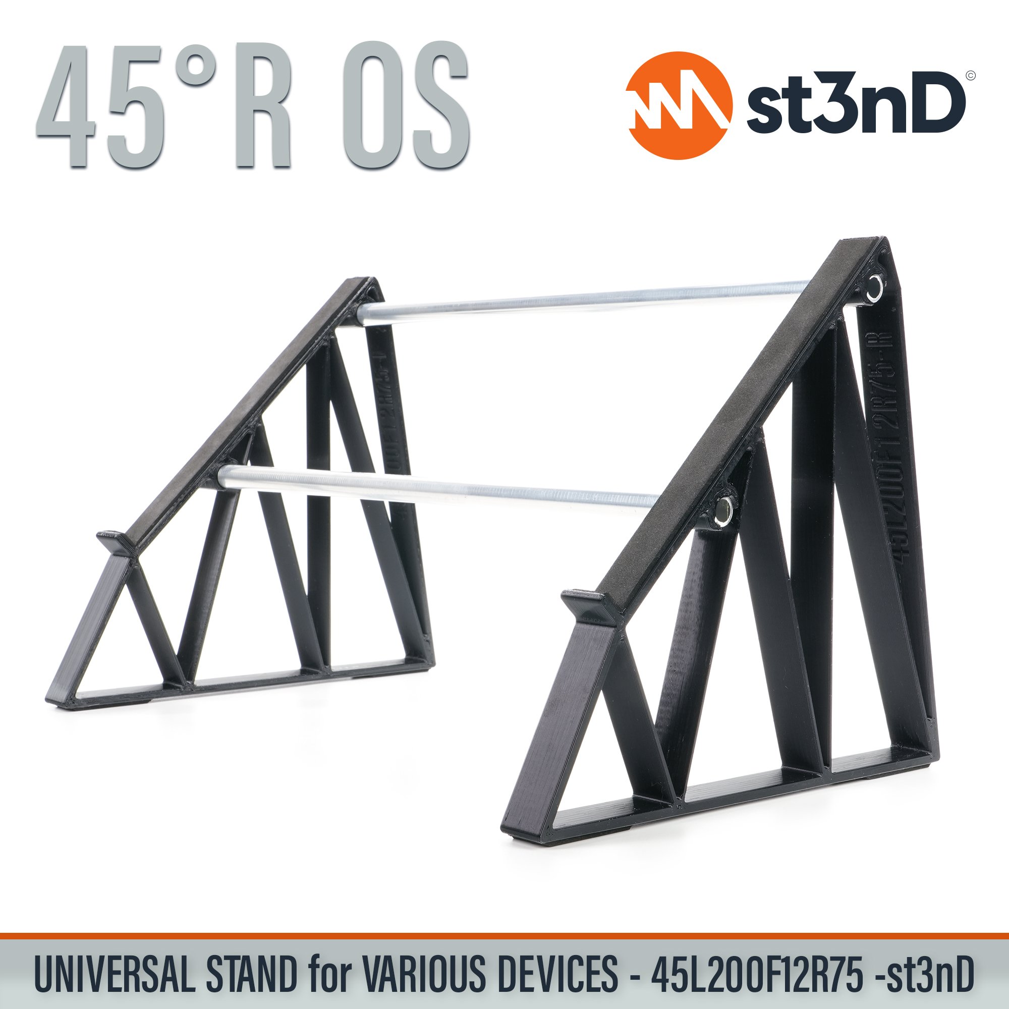 dj equipment dj hardware portable st3nD stable stand strong sturdy synth stand synthesizer stand tilted universal stand