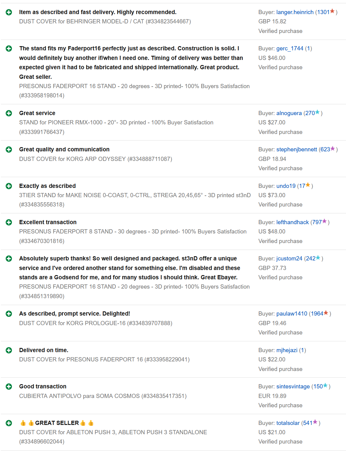 st3nd ebay shop feedback stands 10