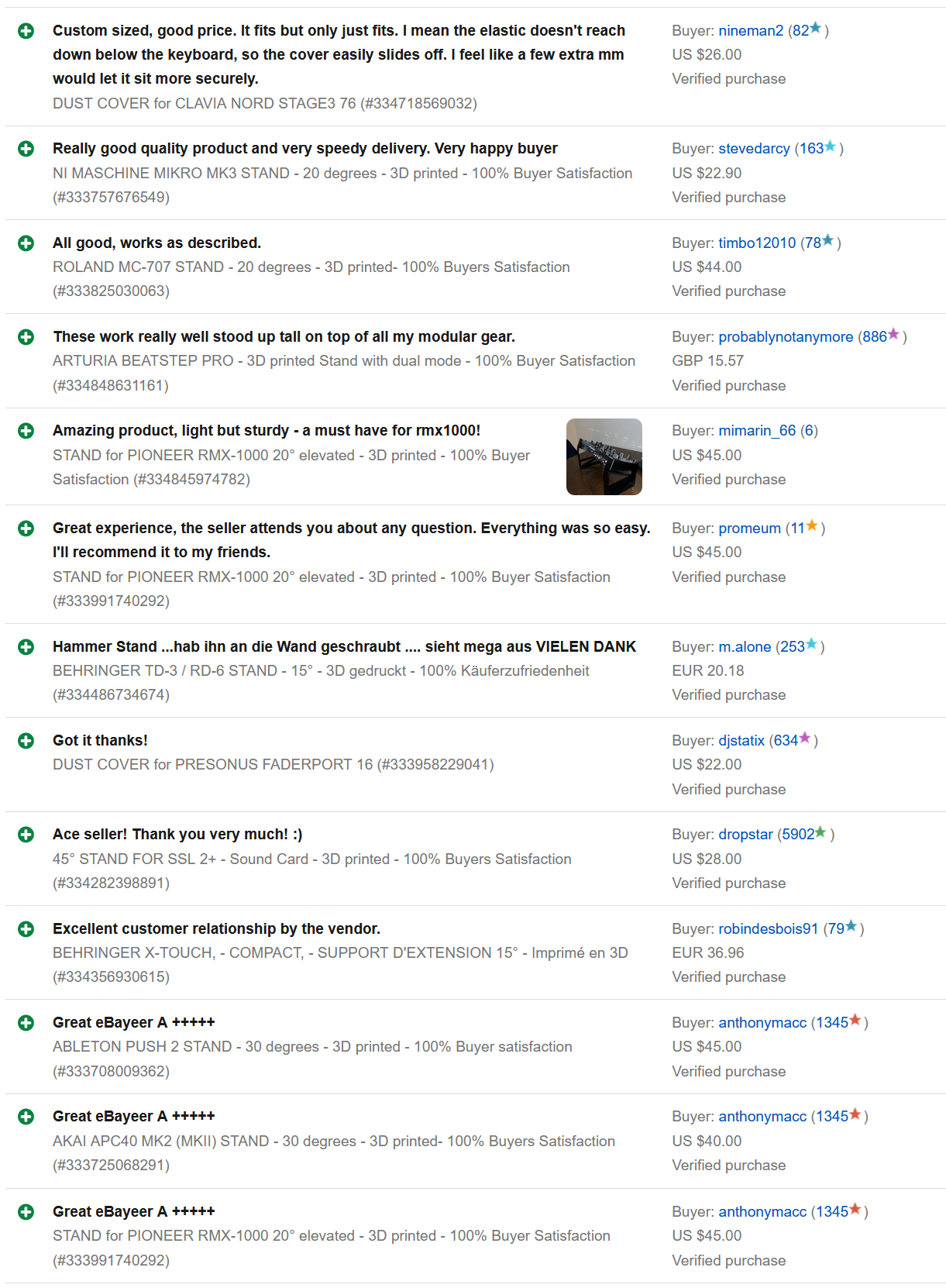 st3nd ebay shop feedback stands 40