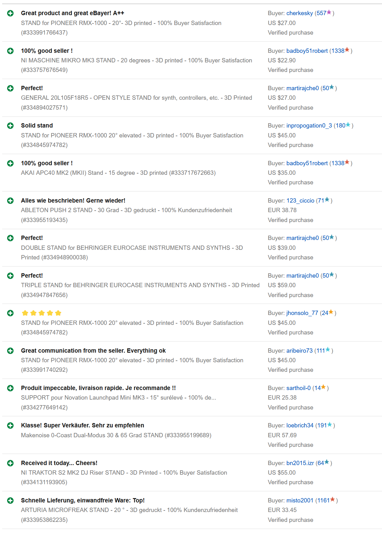 st3nd ebay shop feedback stands 45
