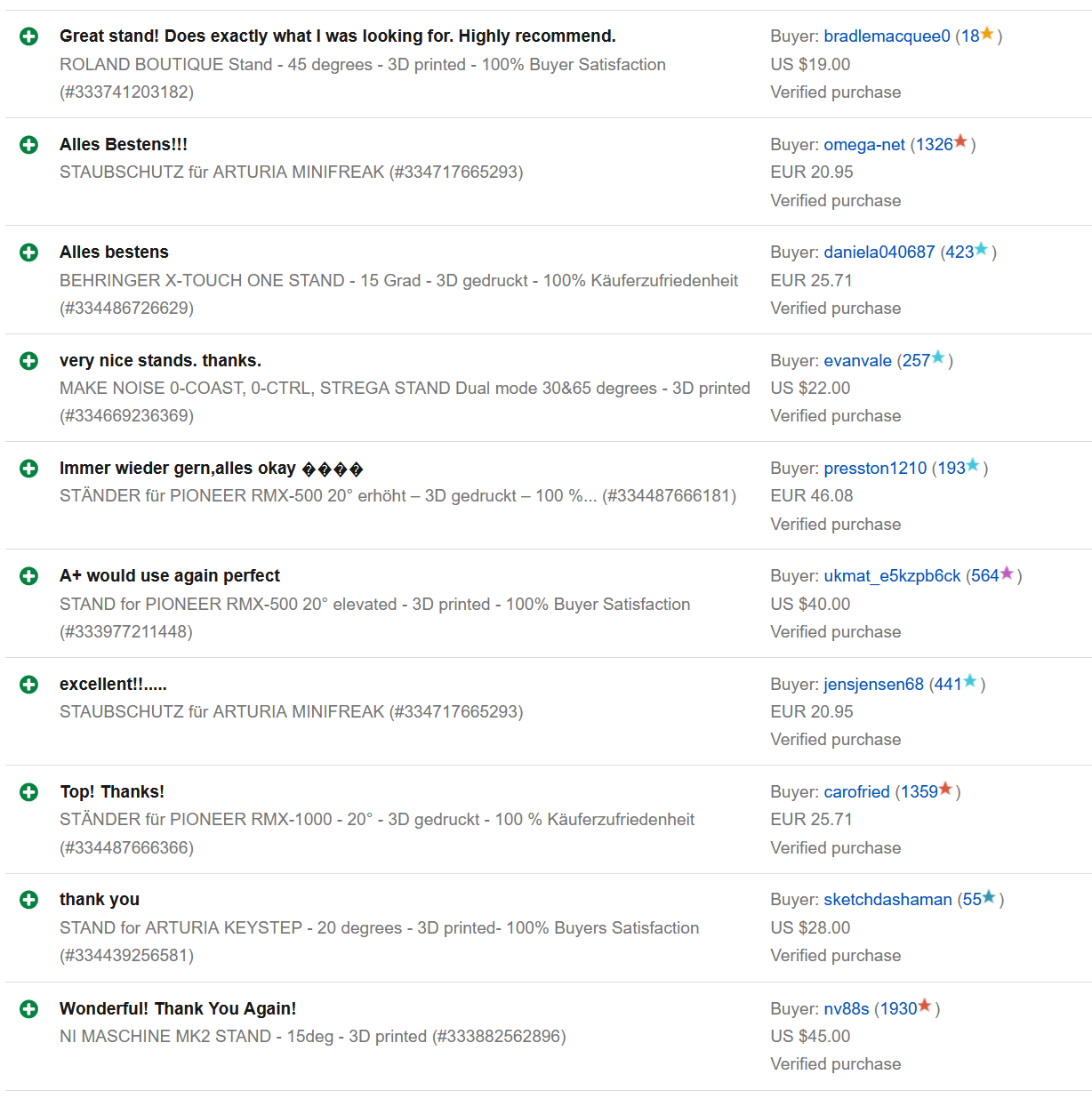 st3nd ebay shop feedback stands 63