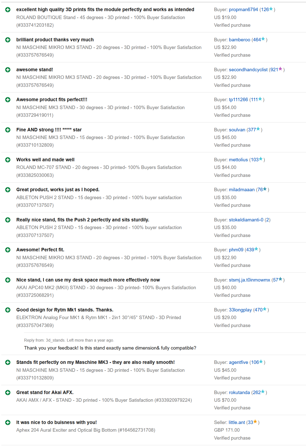 st3nd ebay shop feedback stands 84
