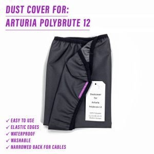 st3nD dust cover for Arturia PolyBrute 12, alternate product photo (waterproof)
