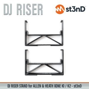 Close-up of the legs of the st3nD dj riser 3D printed stand for Allen & Heath Xone:K1 / Xone:K2