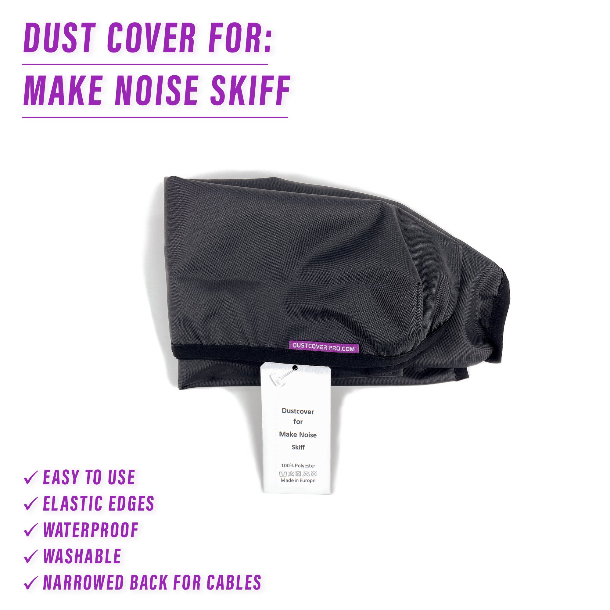 decksaver dust cover dustcover dustcoverpro elastic synth synth protection water resistant waterproof MAKE NOISE SKIFF MAKE NOISE EURORACK 104 HP CASE EURORACK CASE