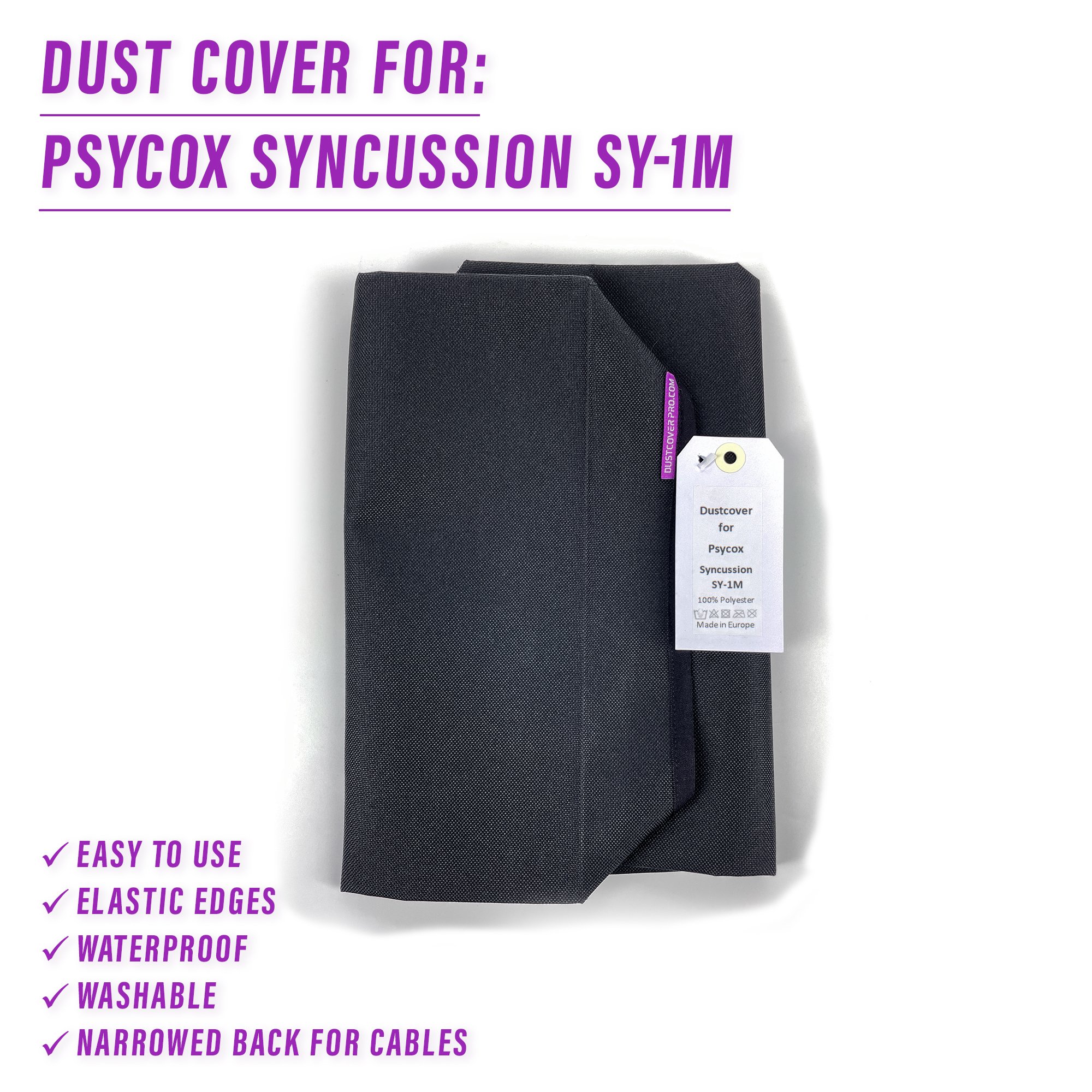 cover dustcover dustcoverpro portable stable strong sturdy tilted PSYCOX SYNCUSSION SY-1M