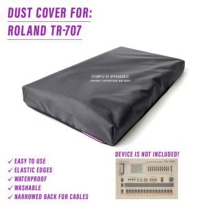 st3nD dust cover for Roland TR-707 (waterproof)