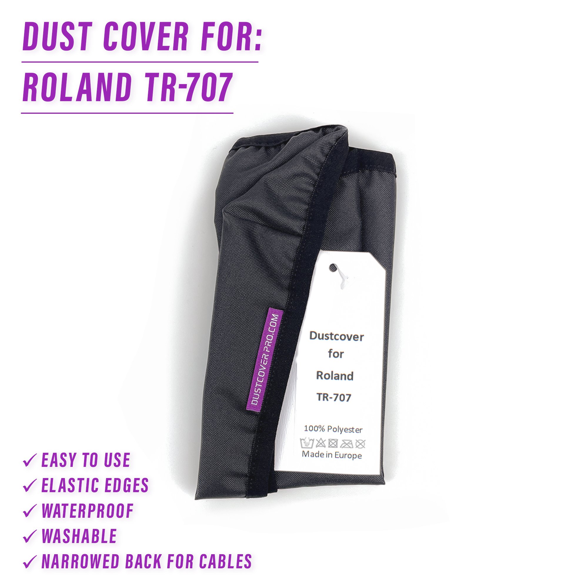dust cover dustcover dustcoverpro elastic synth protection water resistant waterproof Roland TR-707