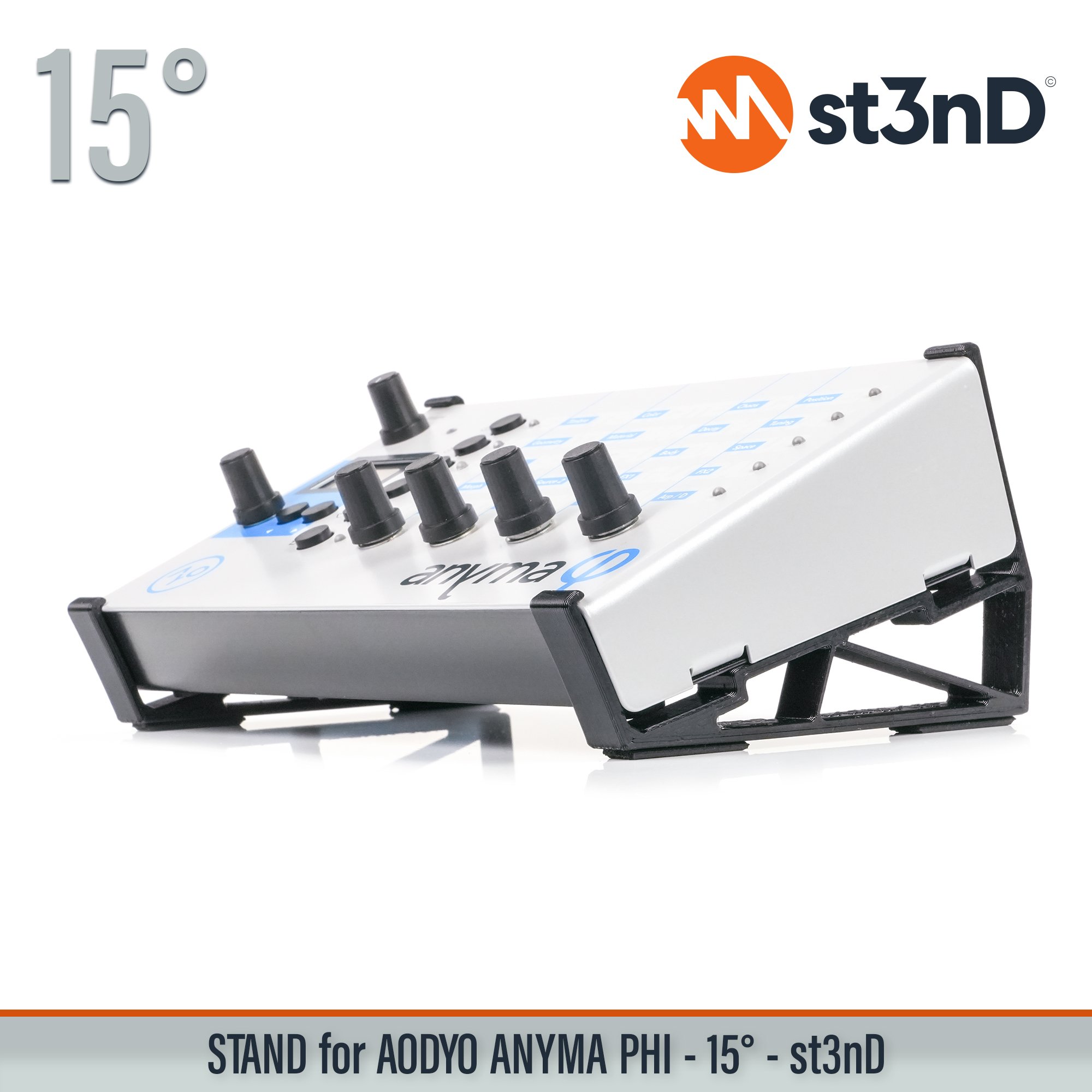portable semi modular st3nD stable stand strong sturdy tilted STAND for AODYO ANYMA PHI Physical modelling synthesis AODYO INSTRUMENTS