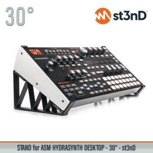 st3nD 3D printed stand for ASM Hydrasynth Desktop, 30 degree (semi modular)