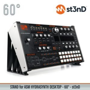 st3nD 3D printed stand for ASM Hydrasynth Desktop, 60 degree (semi modular)