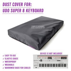 st3nD dust cover for UDO Super 8 Keyboard (UDO audio)