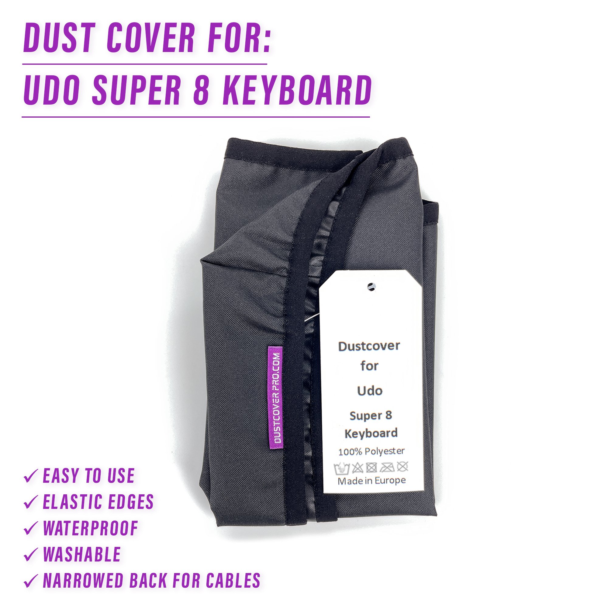 dust cover dustcover dustcoverpro elastic synth protection water resistant waterproof UDO super 8 UDO audio