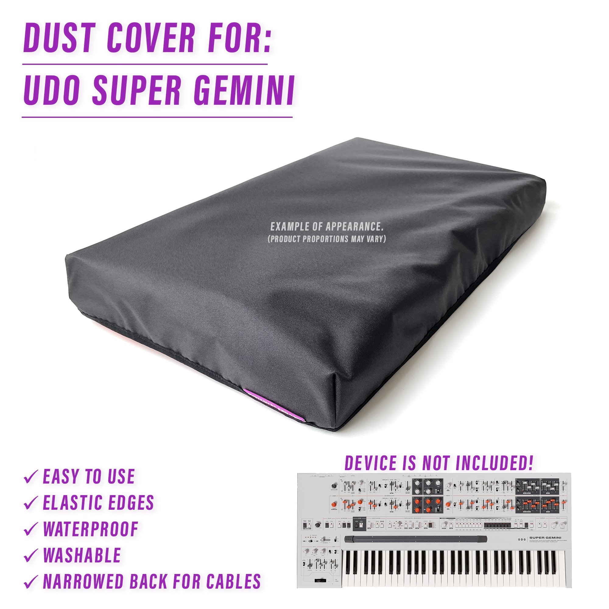 Udo audio super gemini dust cover