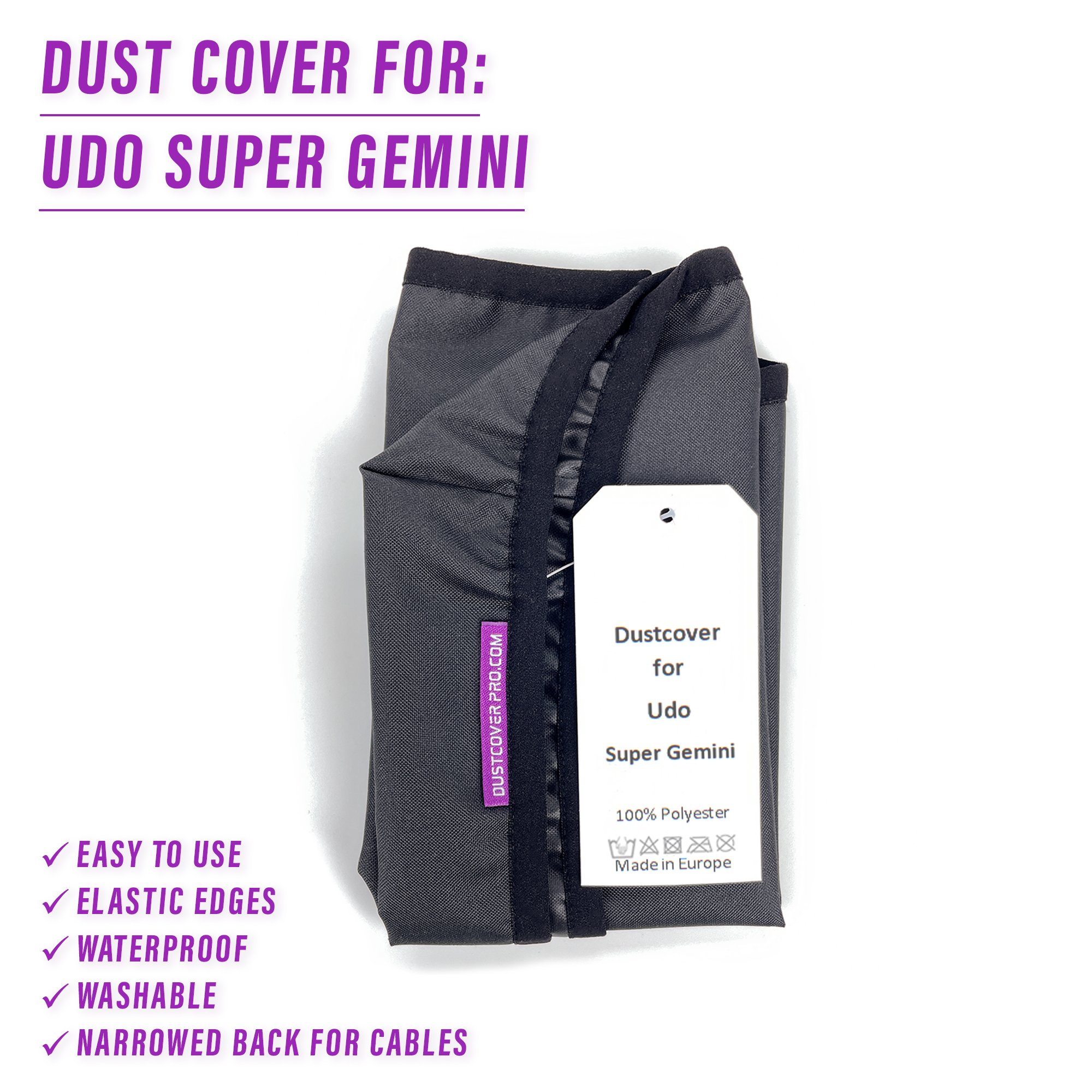 Udo audio super gemini dust cover