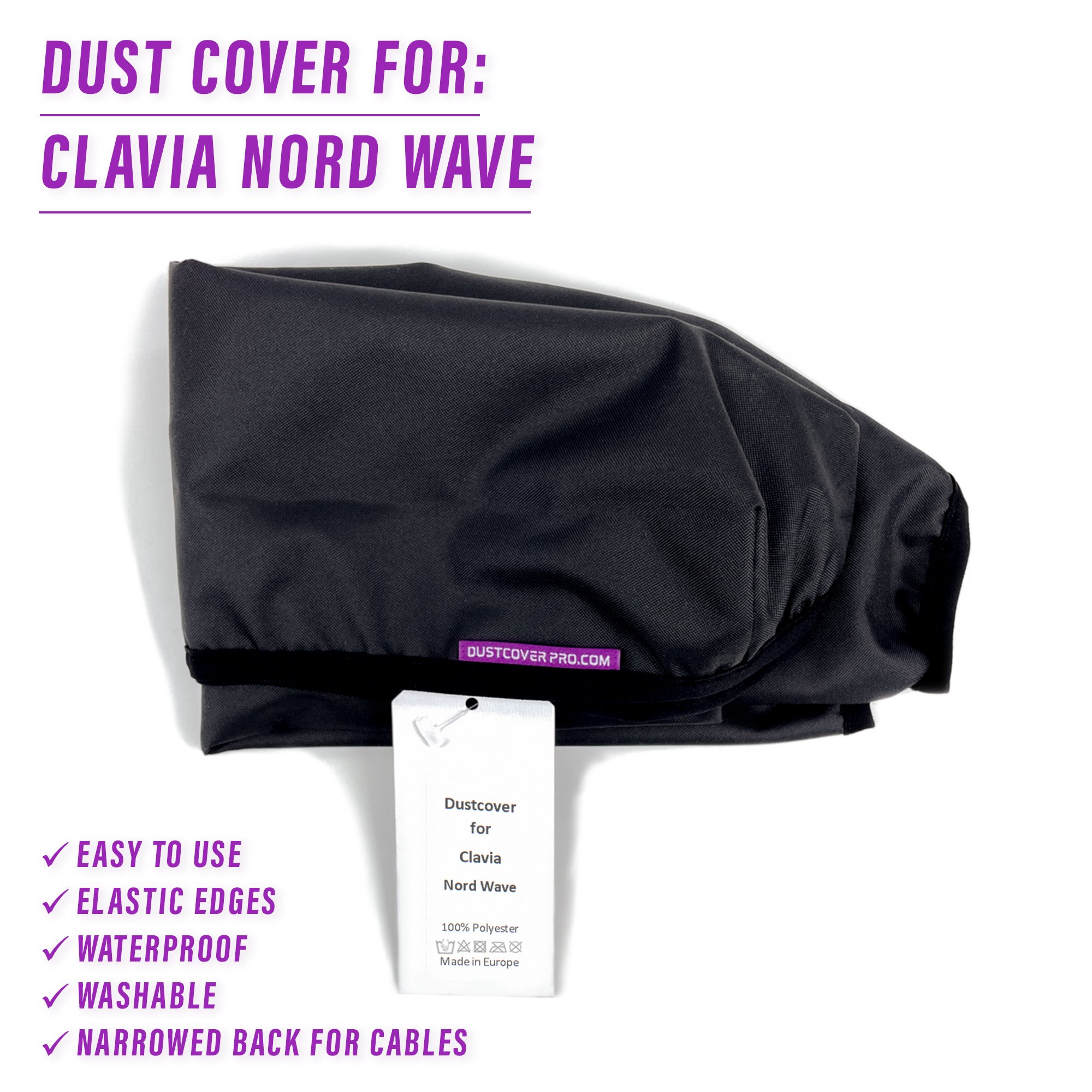 clavia Clavia Nord Wave dust cover dustcover dustcoverpro elastic Nord Wave synth synth protection water resistant waterproof