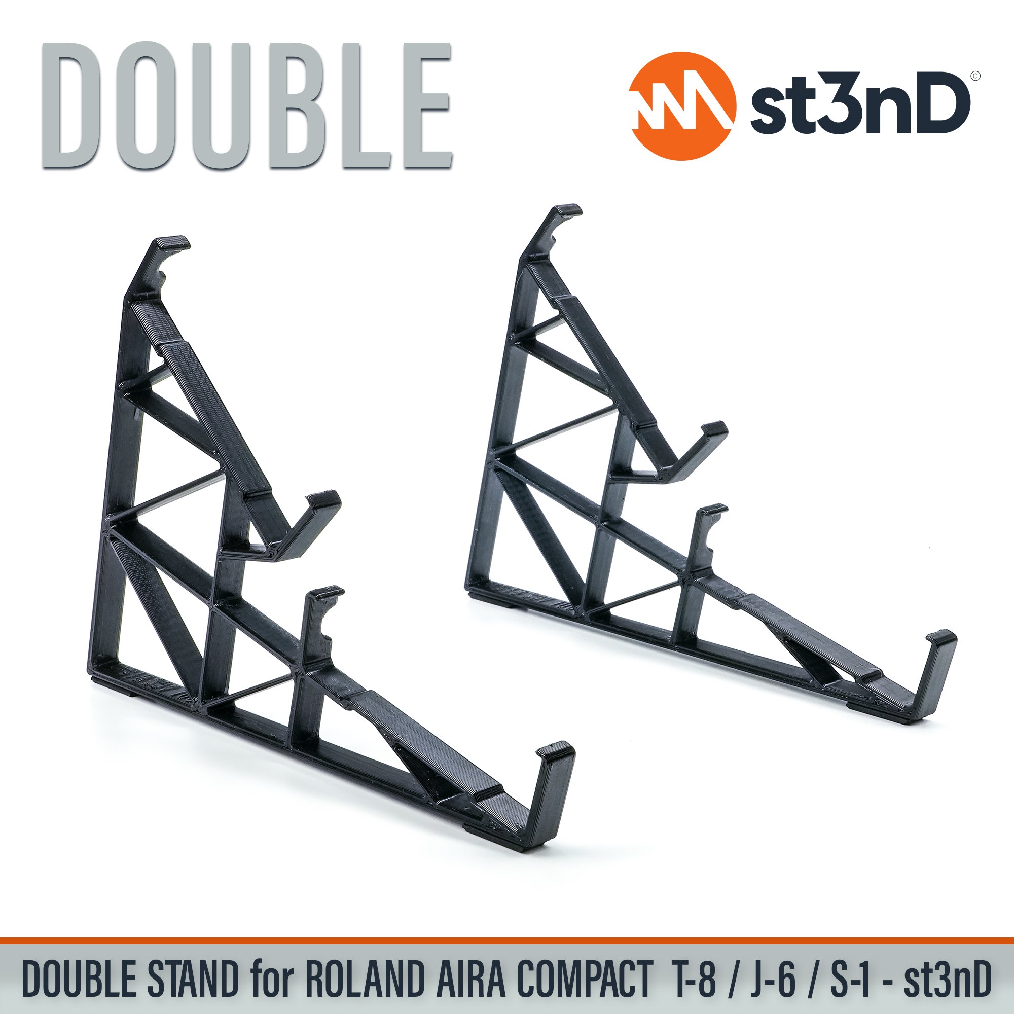 Roland AIRA Compact P-6 / T-8 / J-6 / S-1 DOUBLE STAND – Shipping 