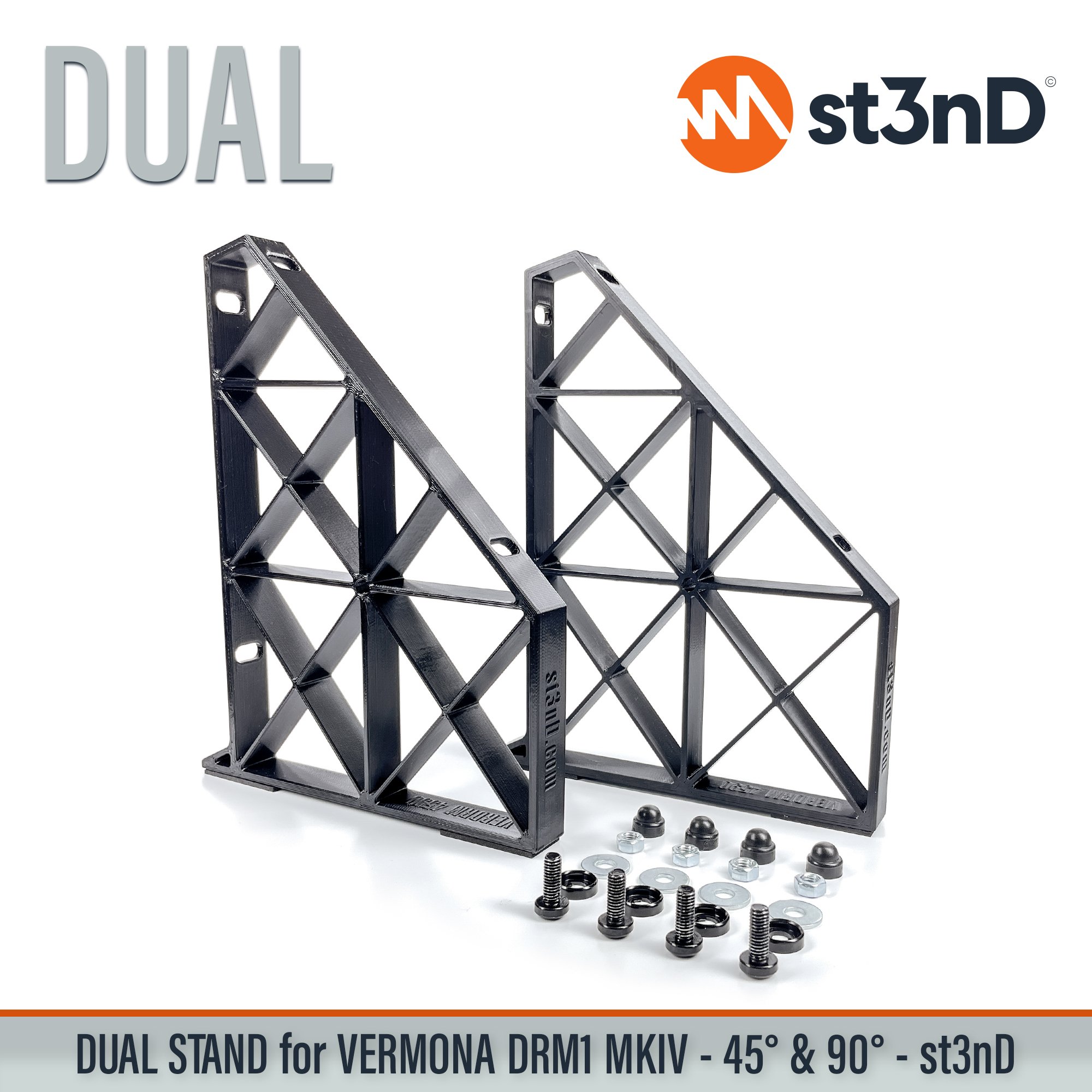 controller portable st3nD stable stand strong studio accessory sturdy synth synth accessory tilted Vermona DRM1 MKIV