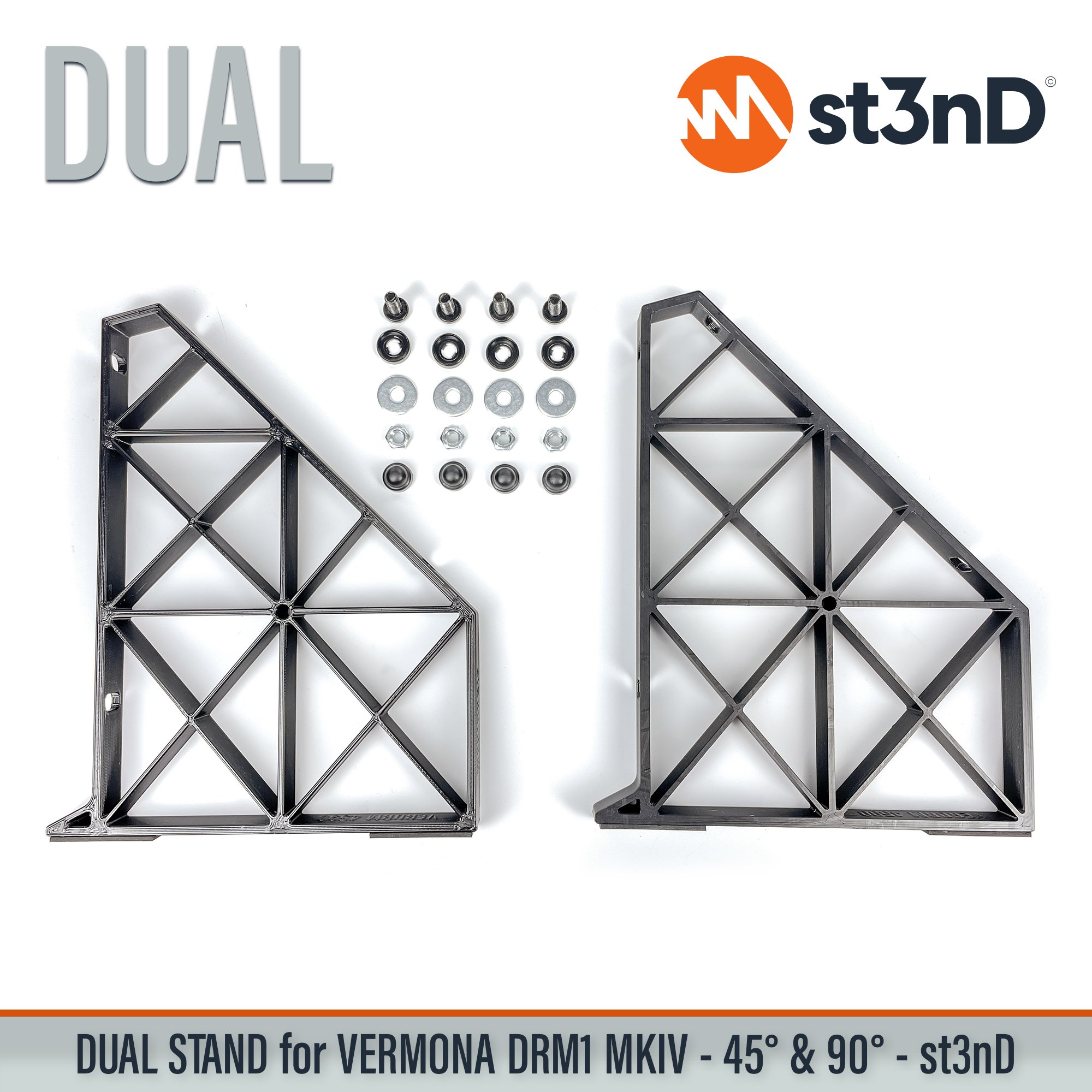 controller portable st3nD stable stand strong studio accessory sturdy synth synth accessory tilted Vermona DRM1 MKIV