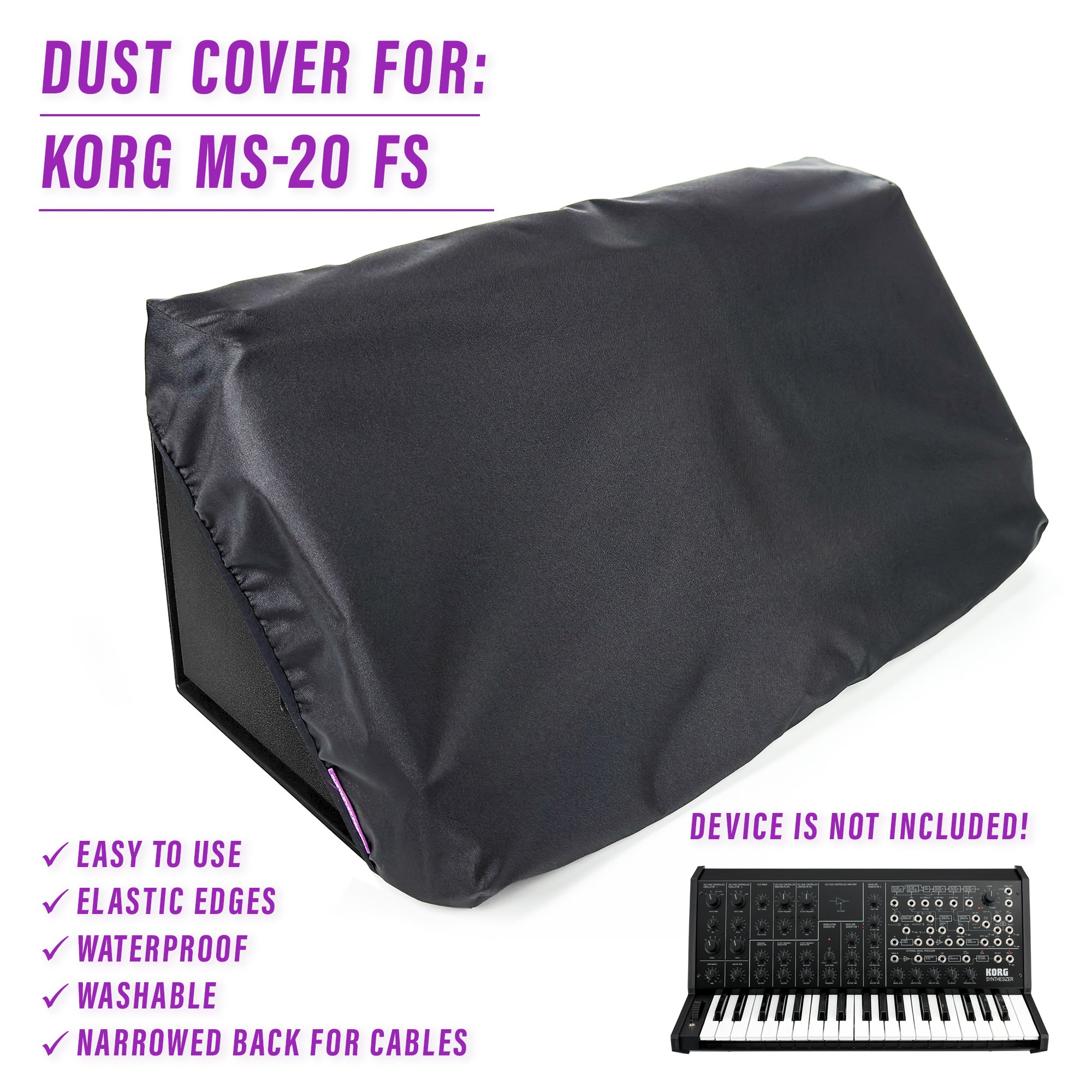 korg ms20 ms-20 fs full size kit dust cover