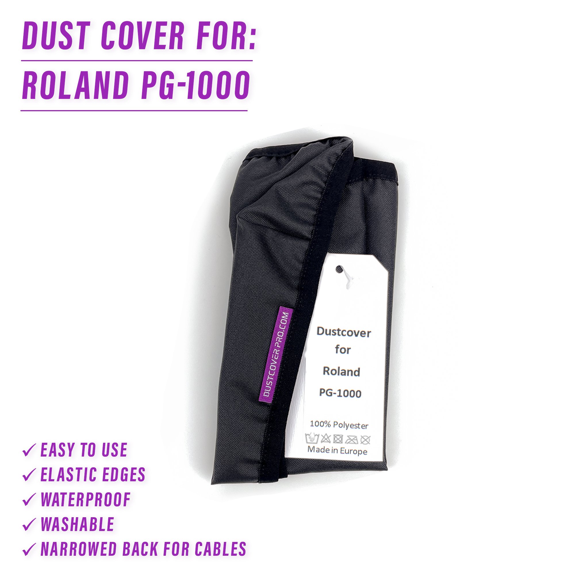dust cover dustcover dustcoverpro elastic roland vintage synth synth protection vintage roland water resistant waterproof ROLAND PG-1000 PG1000 PG 1000