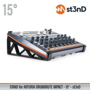st3nD 3D printed stand for Arturia Drumbrute Impact, 15 degree (ARTURIA DRUM MACHINE)
