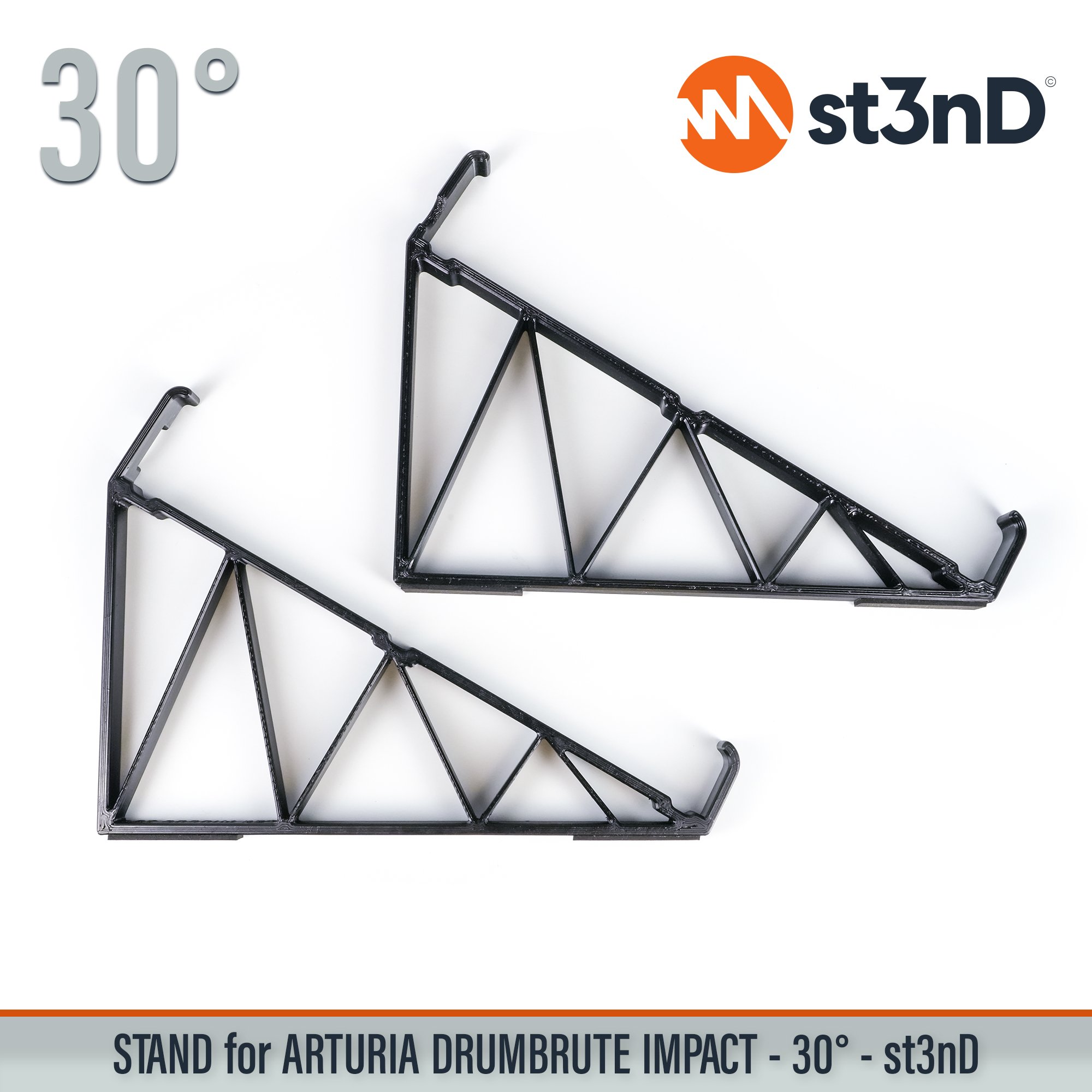 ARTURIA DRUM MACHINE arturia drumbrute impact portable st3nD stable stand strong sturdy tilted