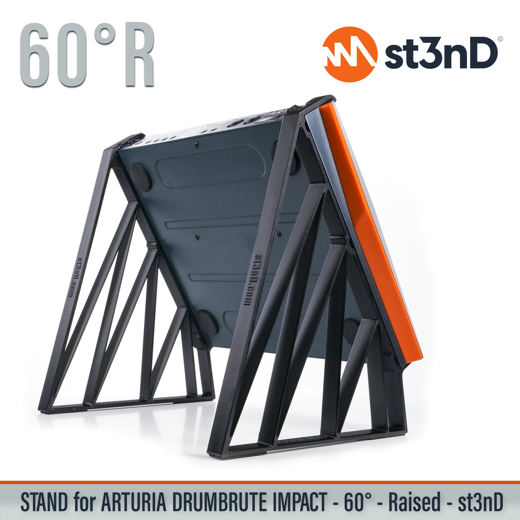 ARTURIA DRUM MACHINE arturia drumbrute impact portable st3nD stable stand strong sturdy tilted