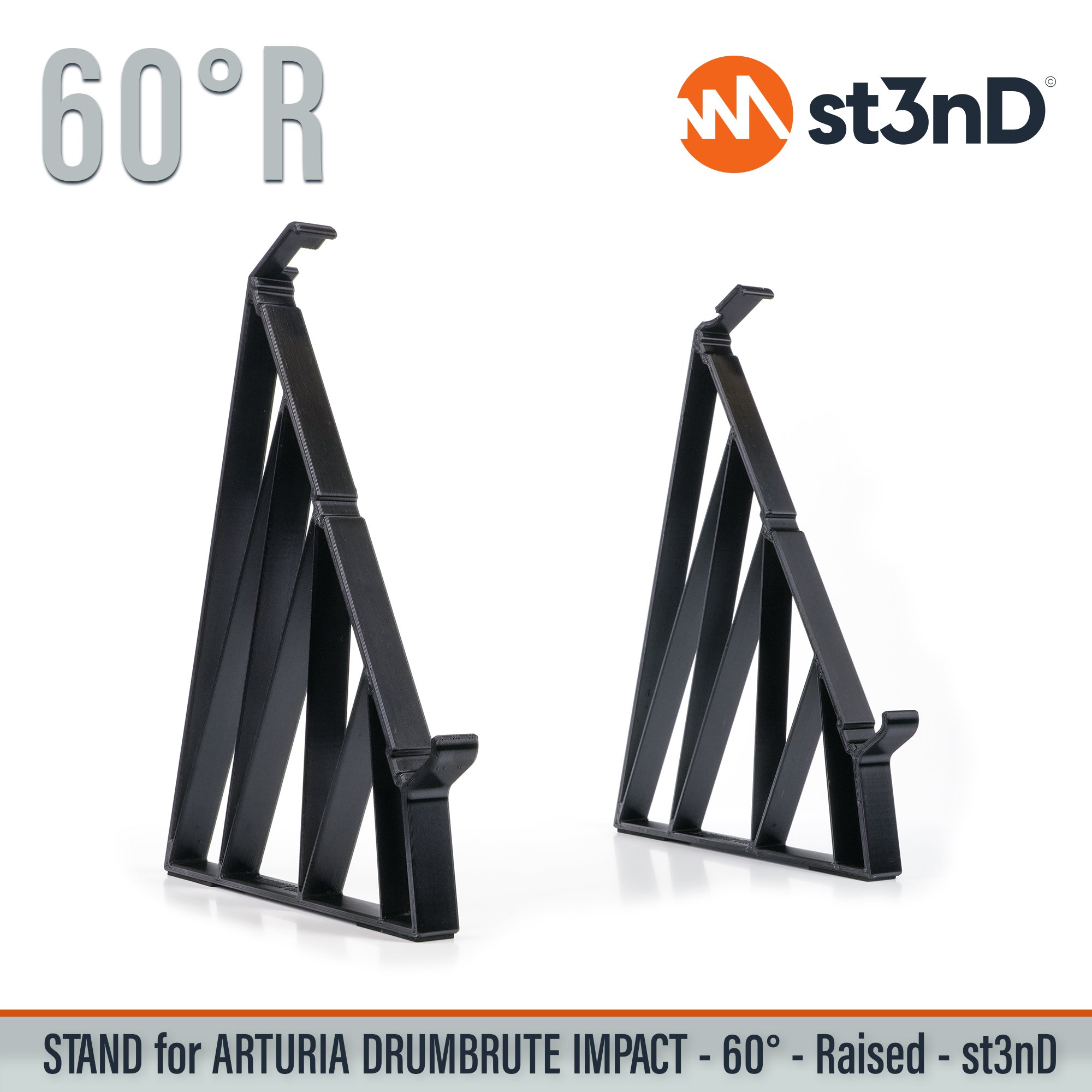 ARTURIA DRUM MACHINE arturia drumbrute impact portable st3nD stable stand strong sturdy tilted