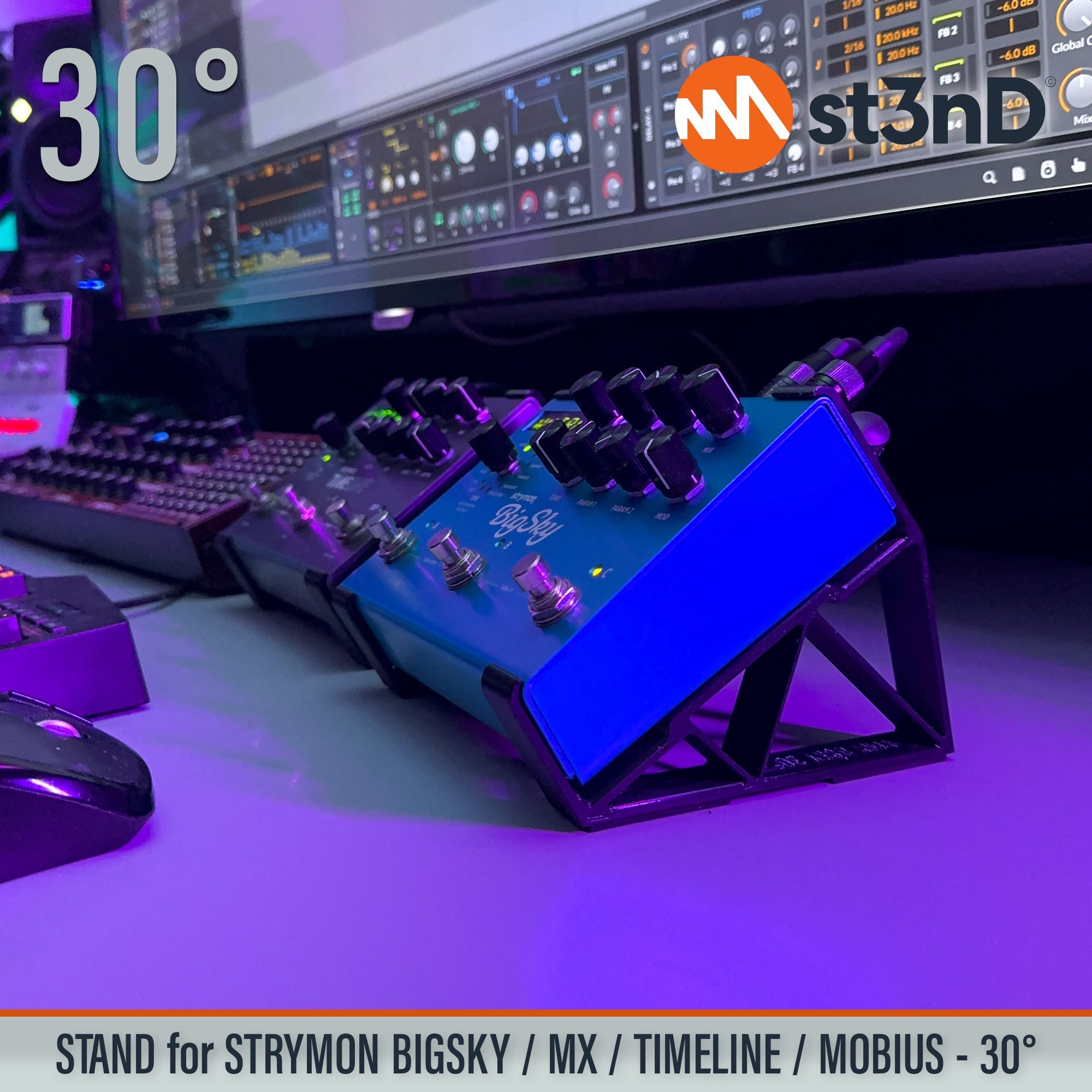 portable roland synth st3nD stable stand strong STRYMON BIGSKY / MX / TIMELINE / MOBIUS PEDALS STRYMON BIGSKY / MX Multi Reverb Pedal STRYMON EFFECTS PEDALS STRYMON FX PEDALS STRYMON MOBIUS Multi Modulation Pedal STRYMON TIMELINE Multi Delay Pedal sturdy tilted