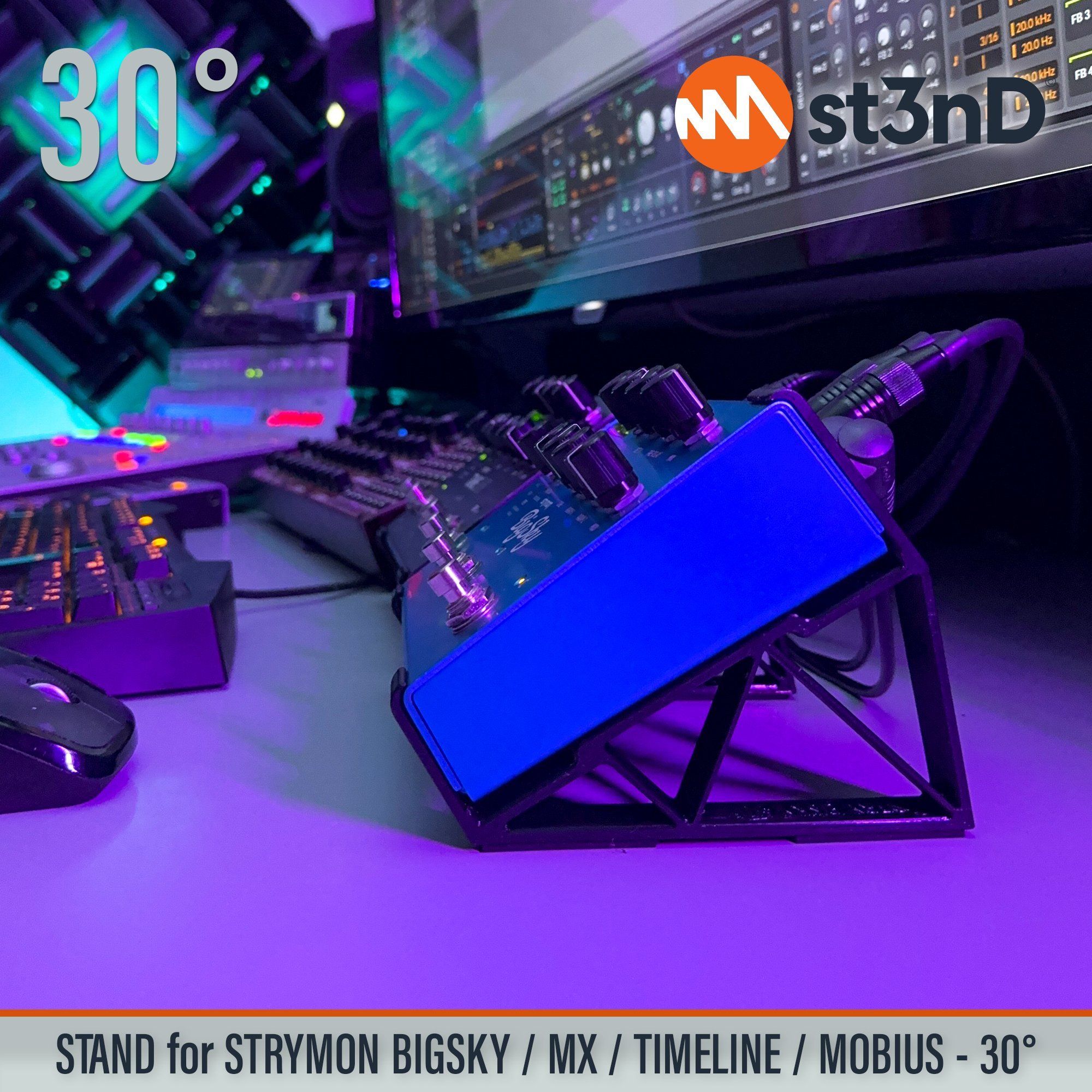 portable roland synth st3nD stable stand strong STRYMON BIGSKY / MX / TIMELINE / MOBIUS PEDALS STRYMON BIGSKY / MX Multi Reverb Pedal STRYMON EFFECTS PEDALS STRYMON FX PEDALS STRYMON MOBIUS Multi Modulation Pedal STRYMON TIMELINE Multi Delay Pedal sturdy tilted