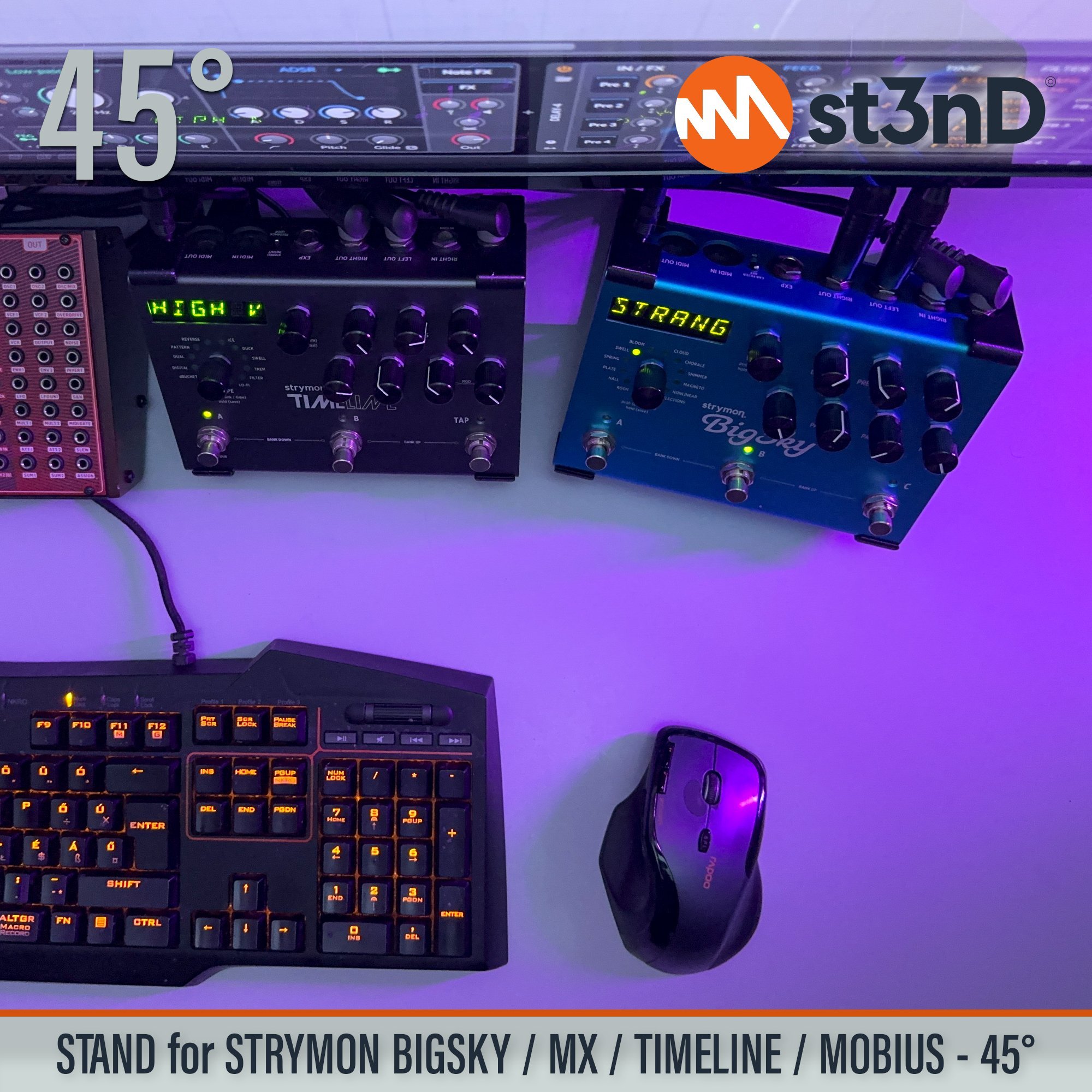 portable roland synth st3nD stable stand strong STRYMON BIGSKY / MX / TIMELINE / MOBIUS PEDALS STRYMON BIGSKY / MX Multi Reverb Pedal STRYMON EFFECTS PEDALS STRYMON FX PEDALS STRYMON MOBIUS Multi Modulation Pedal STRYMON TIMELINE Multi Delay Pedal sturdy tilted