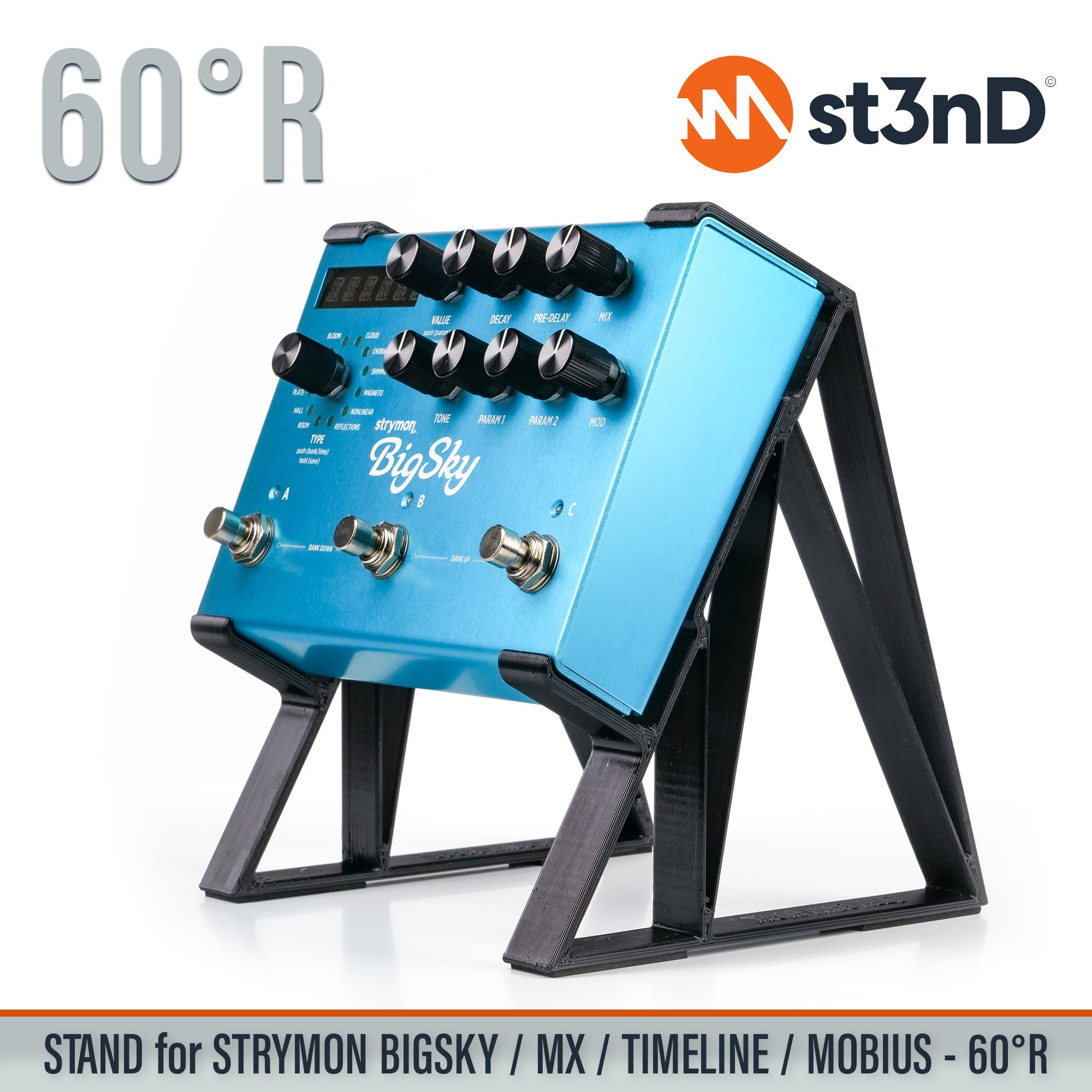 portable roland synth st3nD stable stand strong STRYMON BIGSKY / MX / TIMELINE / MOBIUS PEDALS STRYMON BIGSKY / MX Multi Reverb Pedal STRYMON EFFECTS PEDALS STRYMON FX PEDALS STRYMON MOBIUS Multi Modulation Pedal STRYMON TIMELINE Multi Delay Pedal sturdy tilted