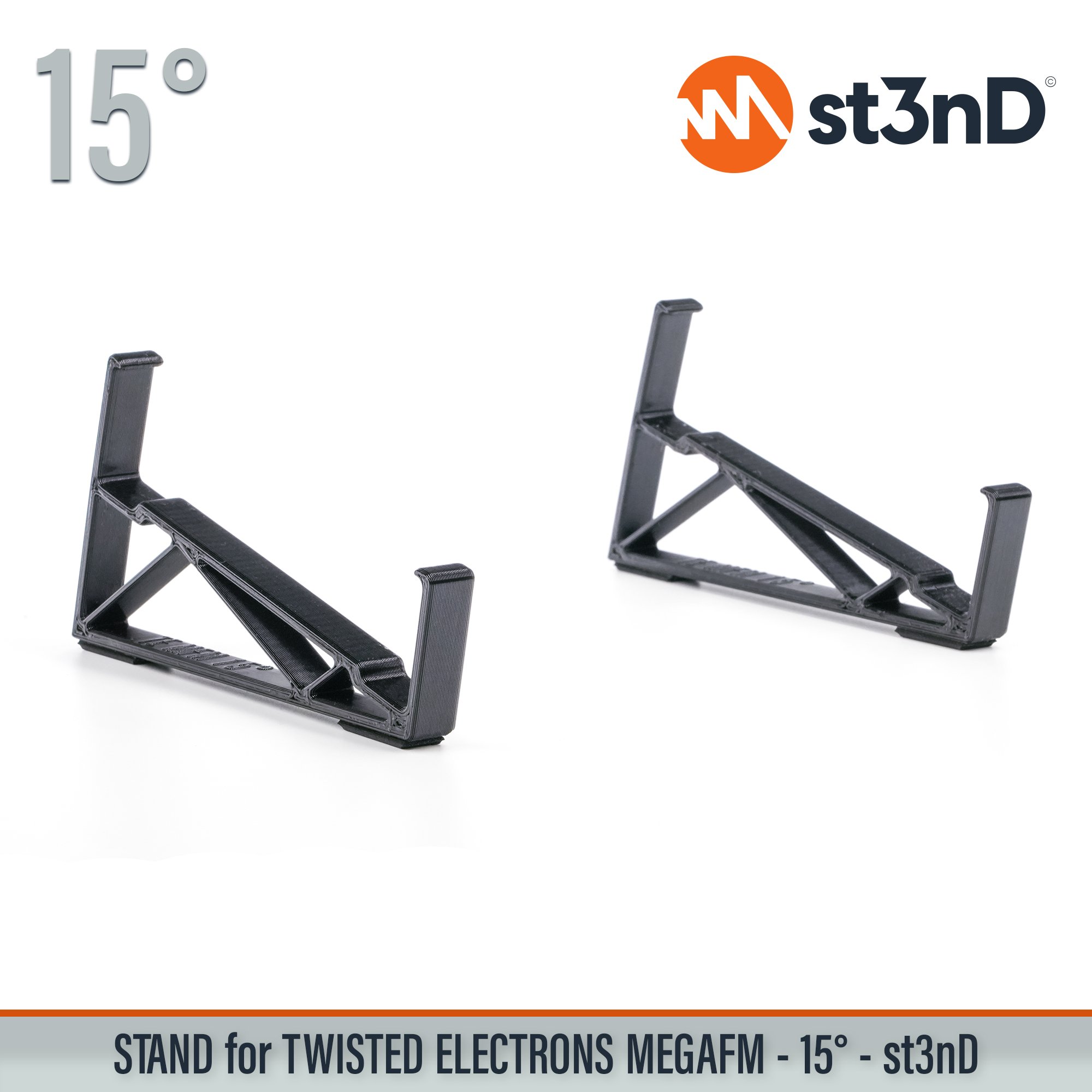 MegaFM mk2 mkII portable st3nD stable stand strong sturdy tilted Twisted Electrons Mega FM Twisted Electrons MegaFm Twisted MEGAfm II