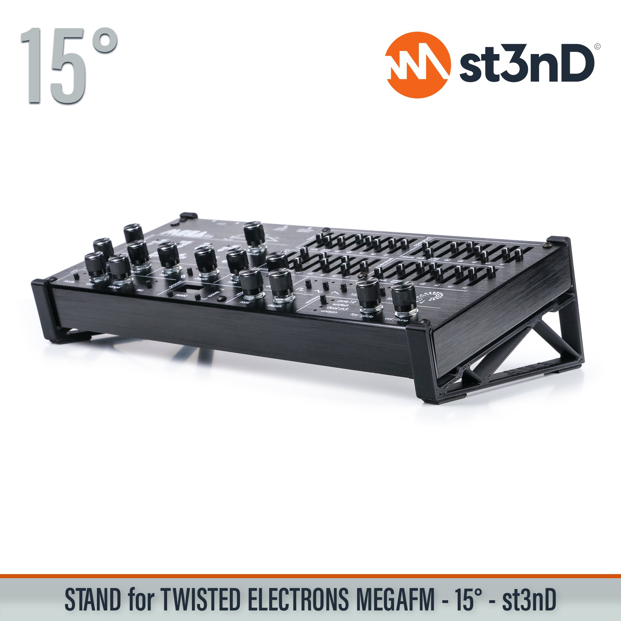 MegaFM mk2 mkII portable st3nD stable stand strong sturdy tilted Twisted Electrons Mega FM Twisted Electrons MegaFm Twisted MEGAfm II
