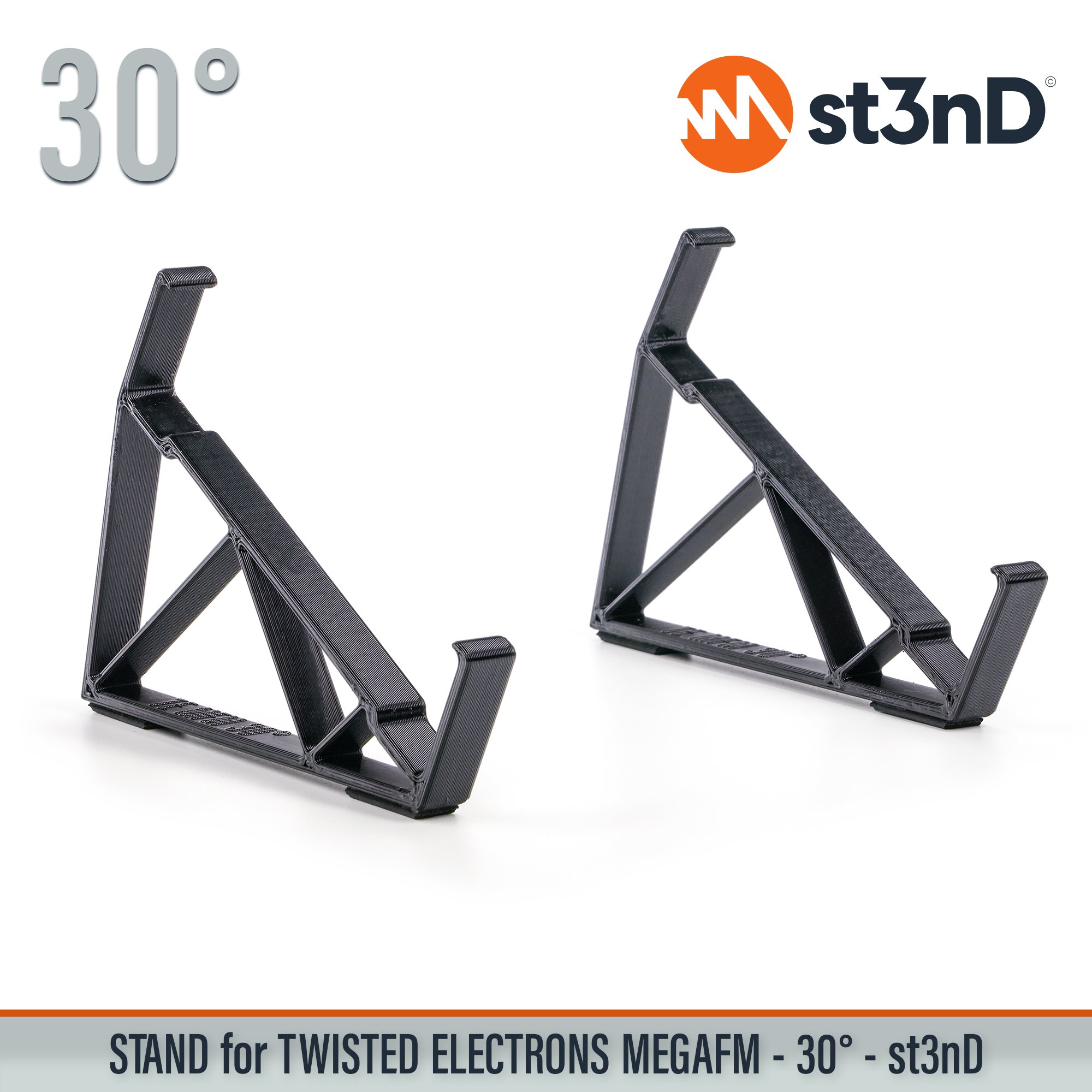 MegaFM mk2 mkII portable st3nD stable stand strong sturdy tilted Twisted Electrons Mega FM Twisted Electrons MegaFm Twisted MEGAfm II