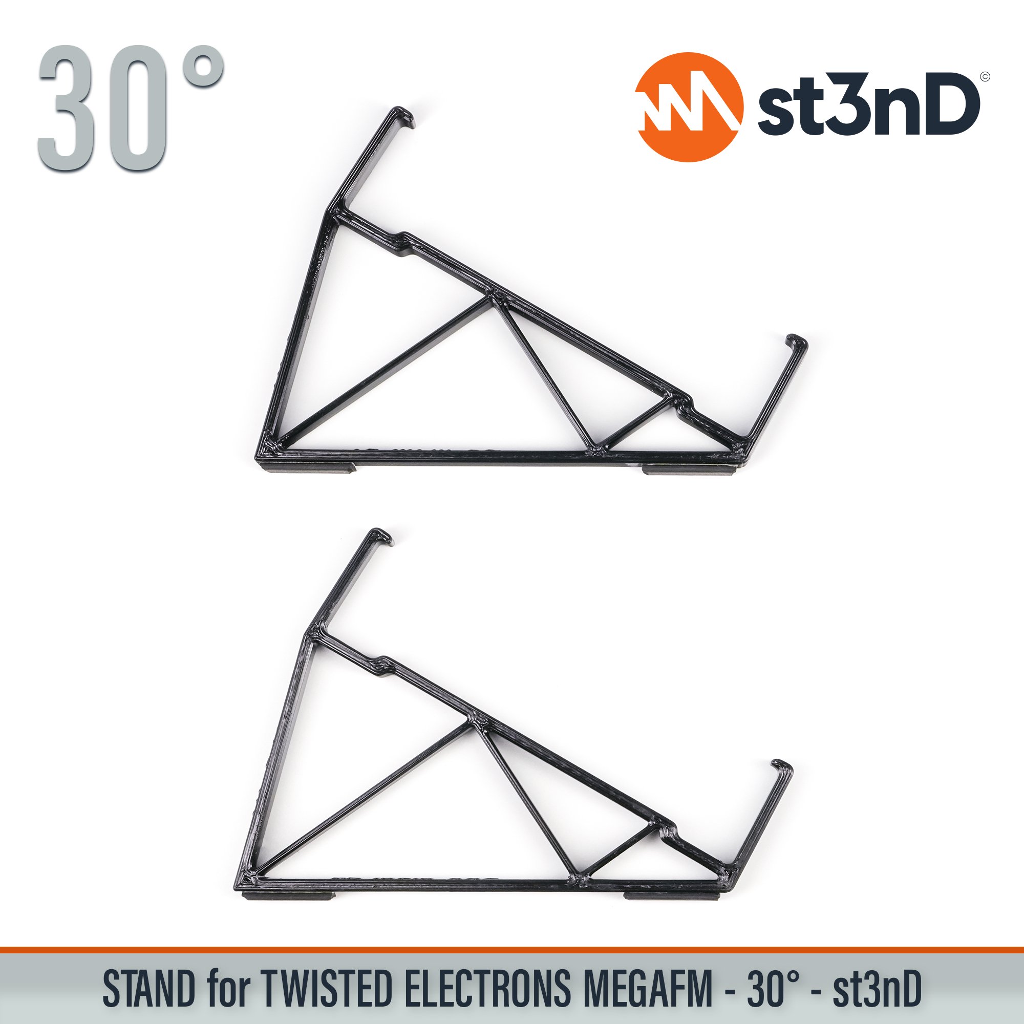 MegaFM mk2 mkII portable st3nD stable stand strong sturdy tilted Twisted Electrons Mega FM Twisted Electrons MegaFm Twisted MEGAfm II