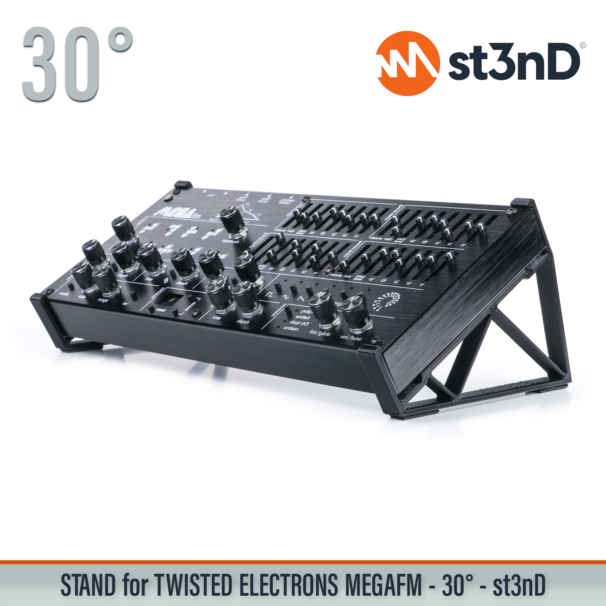 MegaFM mk2 mkII portable st3nD stable stand strong sturdy tilted Twisted Electrons Mega FM Twisted Electrons MegaFm Twisted MEGAfm II