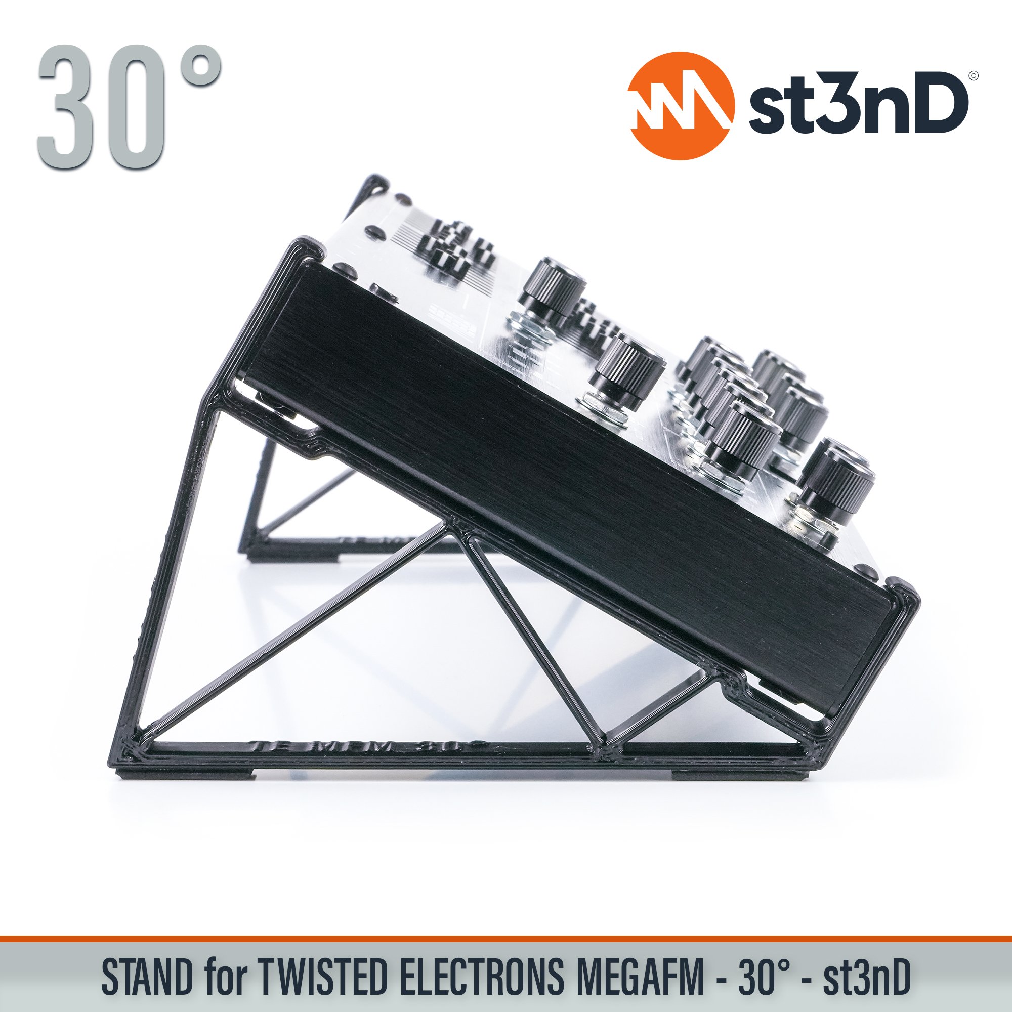 MegaFM mk2 mkII portable st3nD stable stand strong sturdy tilted Twisted Electrons Mega FM Twisted Electrons MegaFm Twisted MEGAfm II