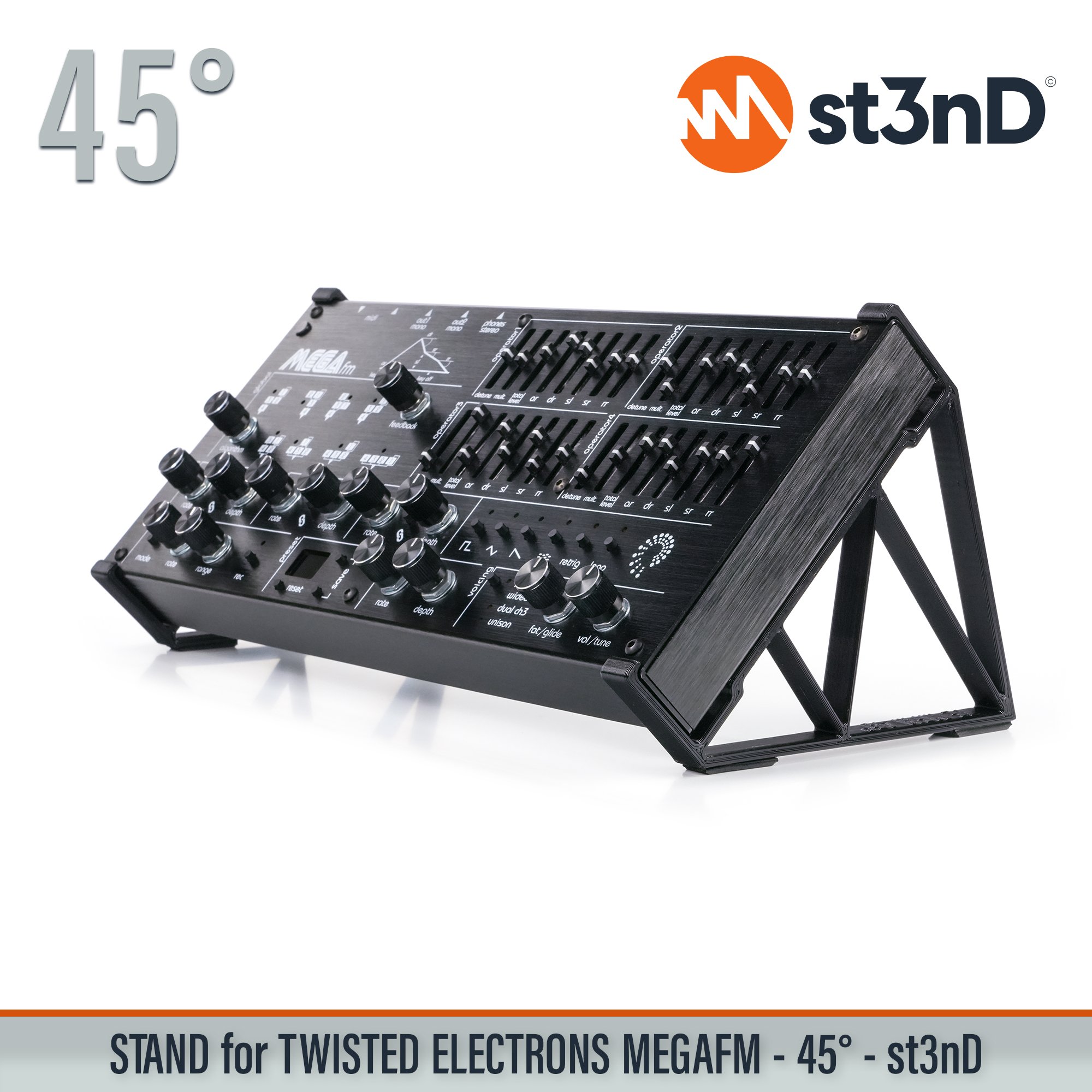 MegaFM mk2 mkII portable st3nD stable stand strong sturdy tilted Twisted Electrons Mega FM Twisted Electrons MegaFm Twisted MEGAfm II