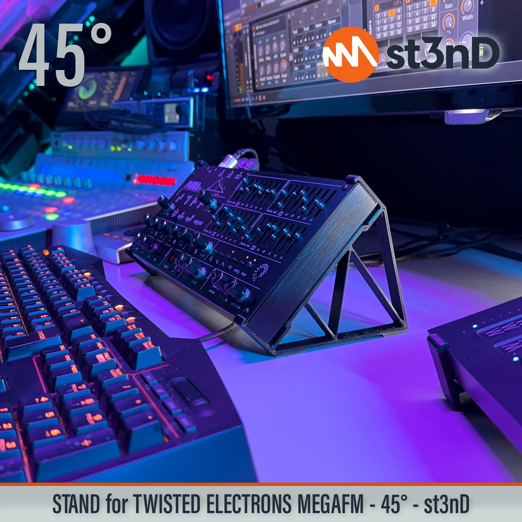 MegaFM mk2 mkII portable st3nD stable stand strong sturdy tilted Twisted Electrons Mega FM Twisted Electrons MegaFm Twisted MEGAfm II