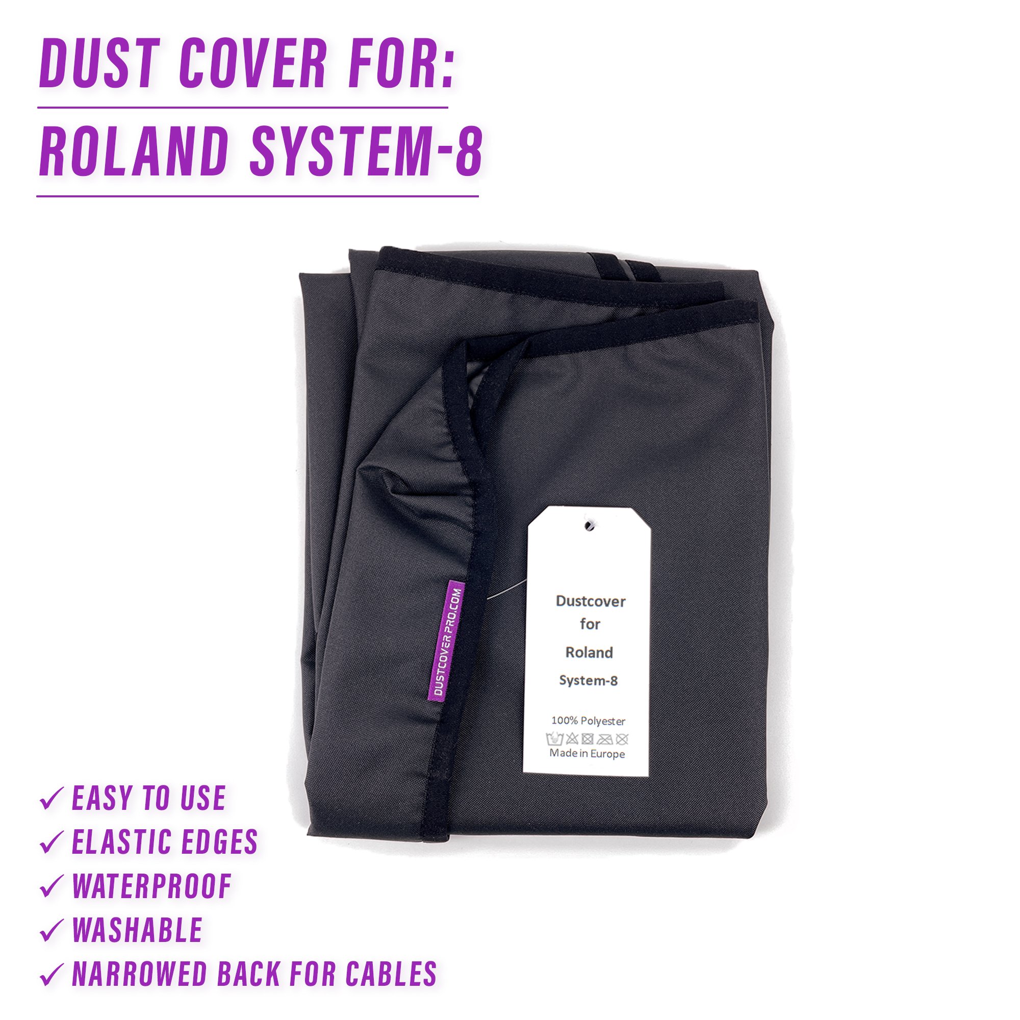 dust cover dustcover dustcoverpro elastic roland Roland Cover ROLAND System-8 synth synth protection System-8 water resistant waterproof
