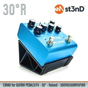 st3nD 3D printed stand for Guitar Pedals / FX, 30 degree R, 30d110l100w15f10r (Strymon BlueSky / Eventide Blackhole)