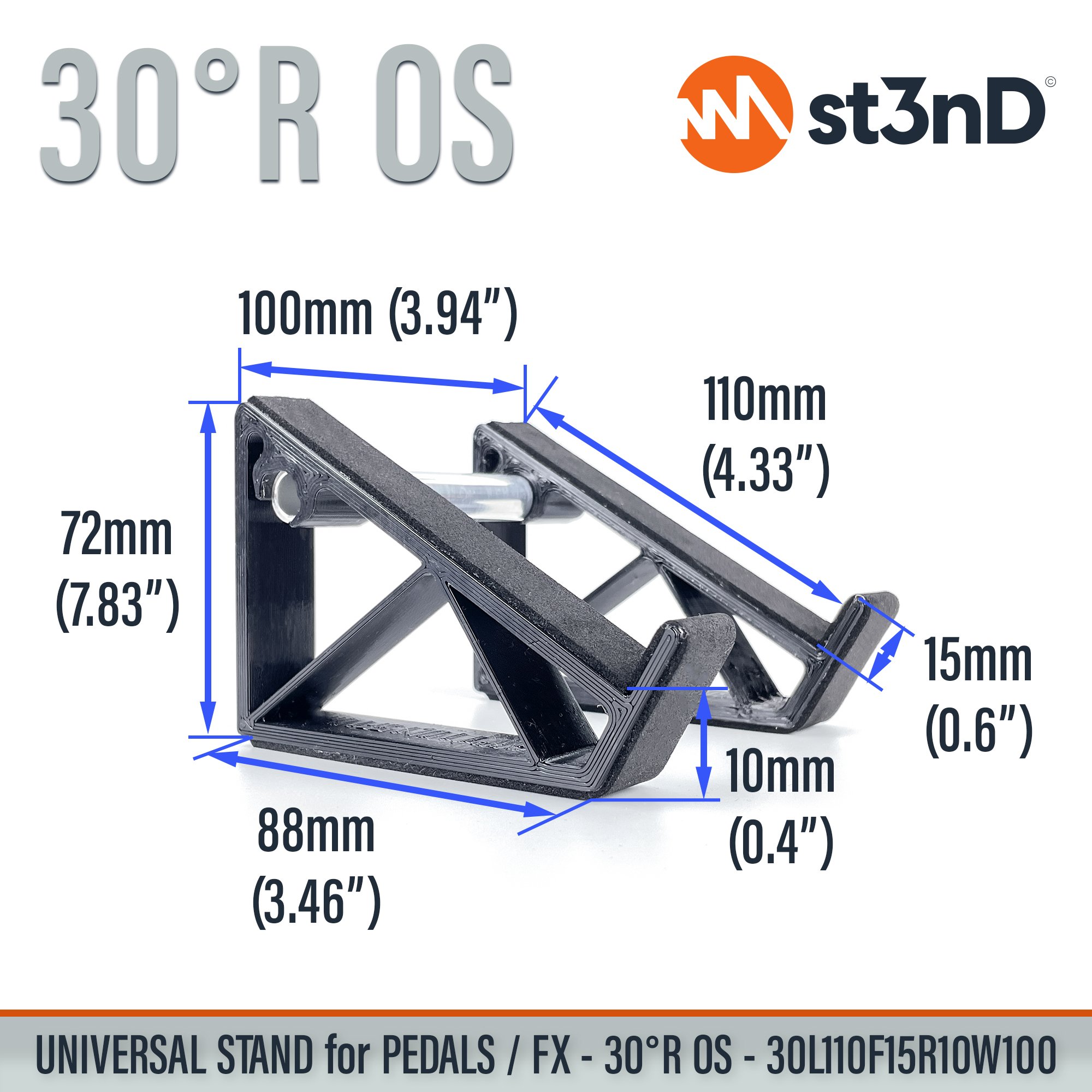 3d printed stand Eventide Blackhole pedal EVENTIDE MicroPitch Eventide pedals fx EVENTIDE Riptide EVENTIDE TriceraChorus pedals EVENTIDE UltraTap fx pedal guitar pedal pedal stand raised stand st3nD stand STRYMON 2-SWITCH PEDALS Strymon BlueSky Strymon Iridium Flint STRYMON PEDALS sturdy synth synth stand