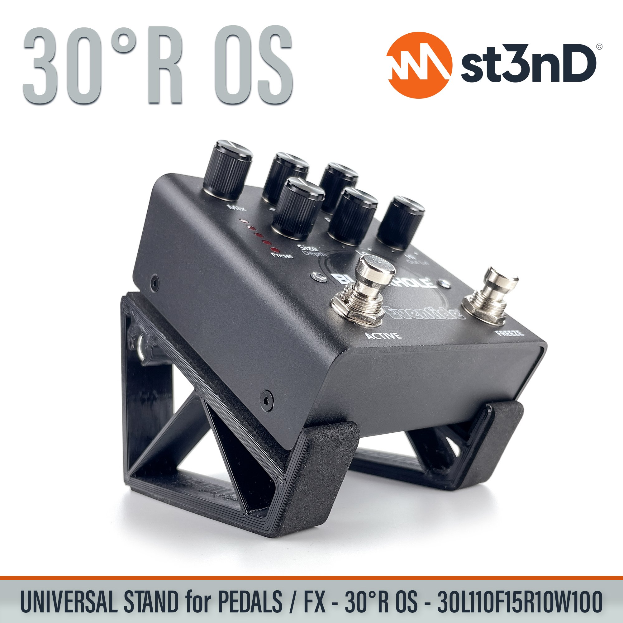 3d printed stand Eventide Blackhole pedal EVENTIDE MicroPitch Eventide pedals fx EVENTIDE Riptide EVENTIDE TriceraChorus pedals EVENTIDE UltraTap fx pedal guitar pedal pedal stand raised stand st3nD stand STRYMON 2-SWITCH PEDALS Strymon BlueSky Strymon Iridium Flint STRYMON PEDALS sturdy synth synth stand