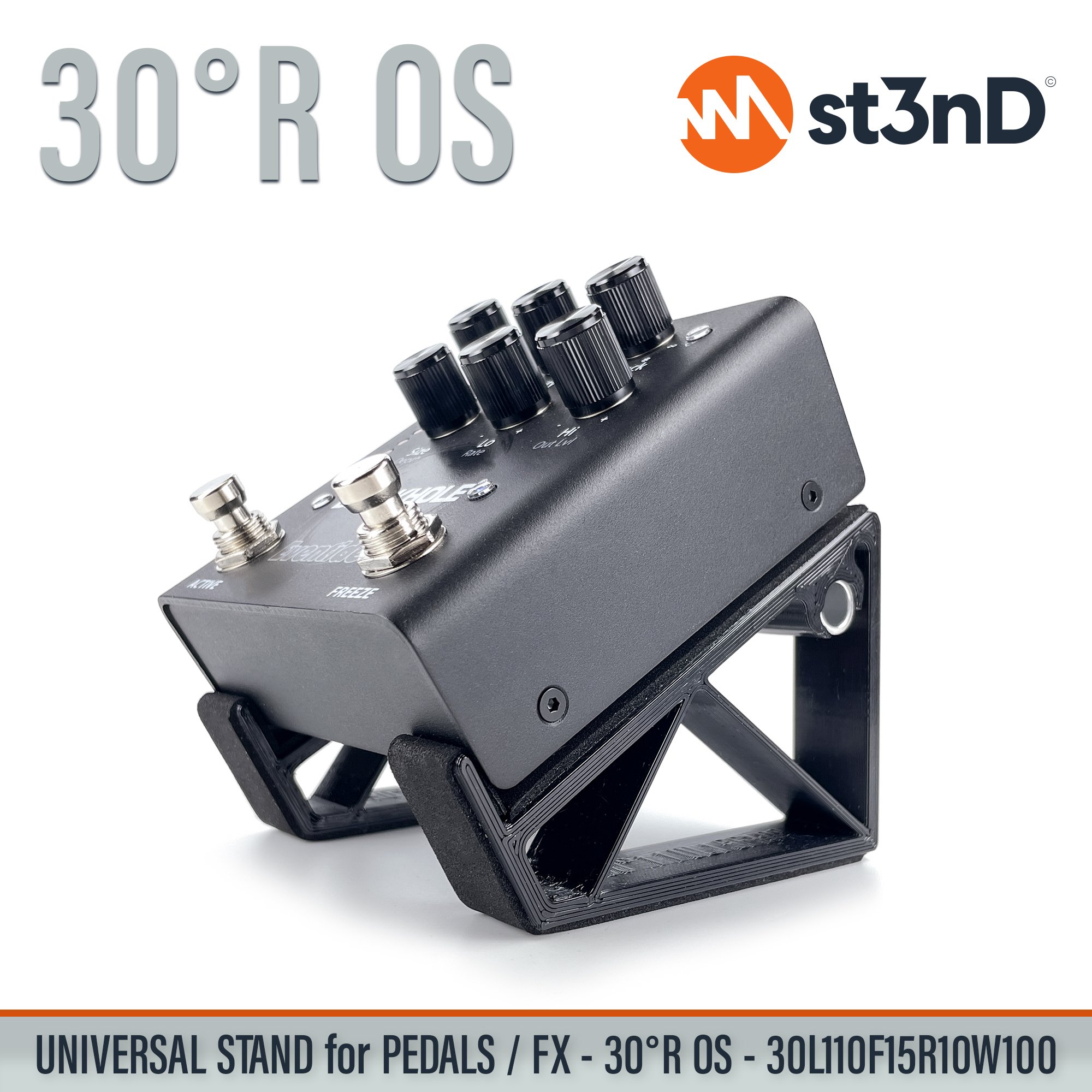 3d printed stand Eventide Blackhole pedal EVENTIDE MicroPitch Eventide pedals fx EVENTIDE Riptide EVENTIDE TriceraChorus pedals EVENTIDE UltraTap fx pedal guitar pedal pedal stand raised stand st3nD stand STRYMON 2-SWITCH PEDALS Strymon BlueSky Strymon Iridium Flint STRYMON PEDALS sturdy synth synth stand