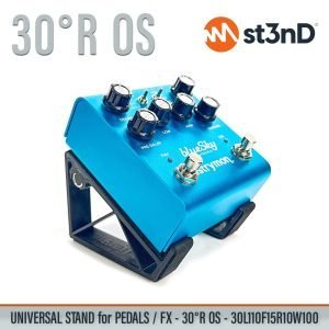 st3nD universal 3D printed stand for Pedals / FX, 30 degree OS, 30l110f15r10w100 (Strymon BlueSky / Eventide Blackhole)