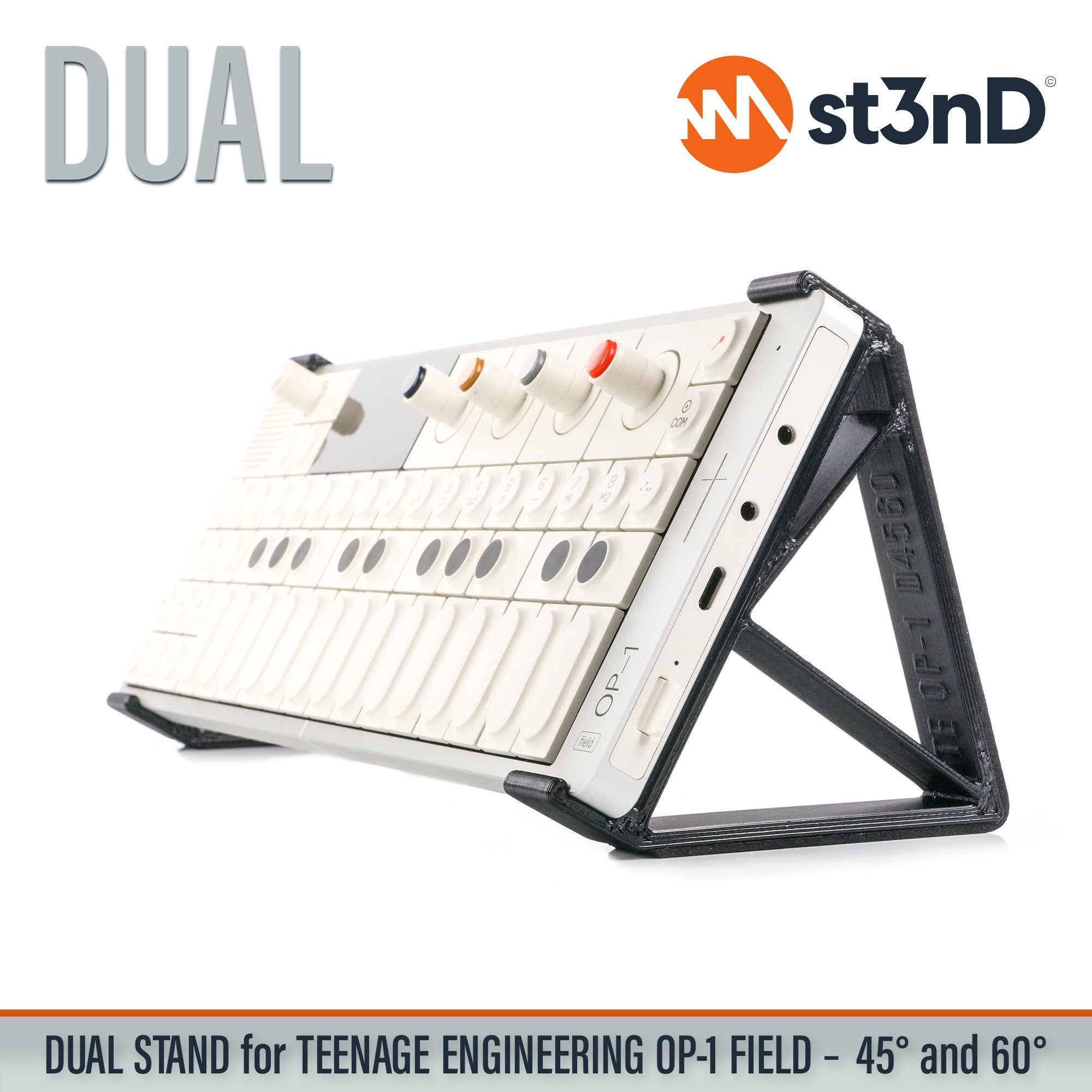 OP-1 Field OP1 Field portable st3nD stable stand strong sturdy Teenage Engineering Teenage Engineering OP-1 Field tilted