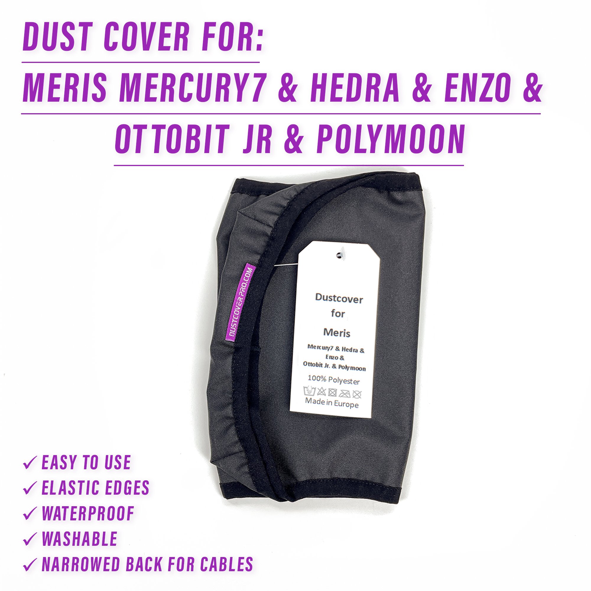 dust cover for MERIS Mercury7, Meris Hedra, Meris Enzo, Meris Ottobit Jr, Meris Polymoon