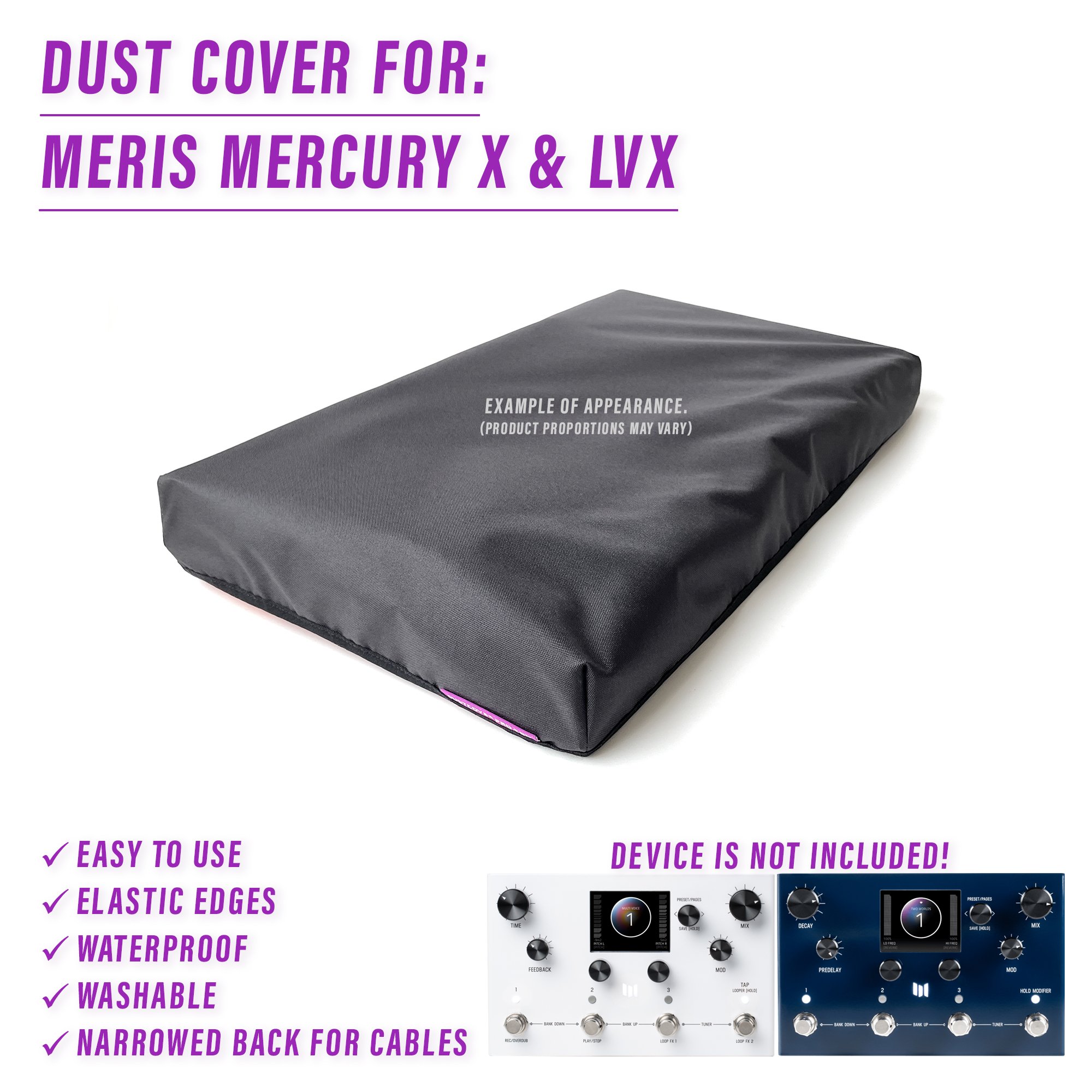 dust cover for MERIS Mercury X / MERIS Mercury LVX